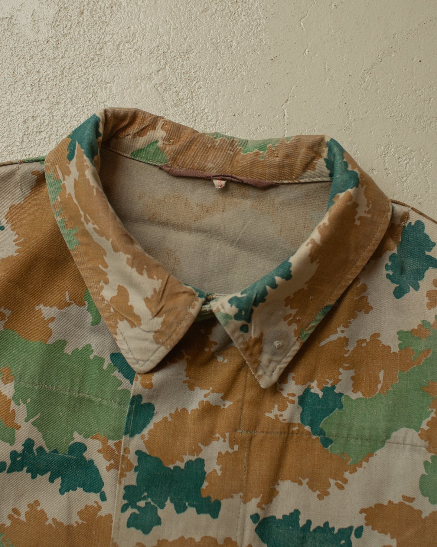 1965 East German NVA Blumentarn Hoodless Jacket - L/XL