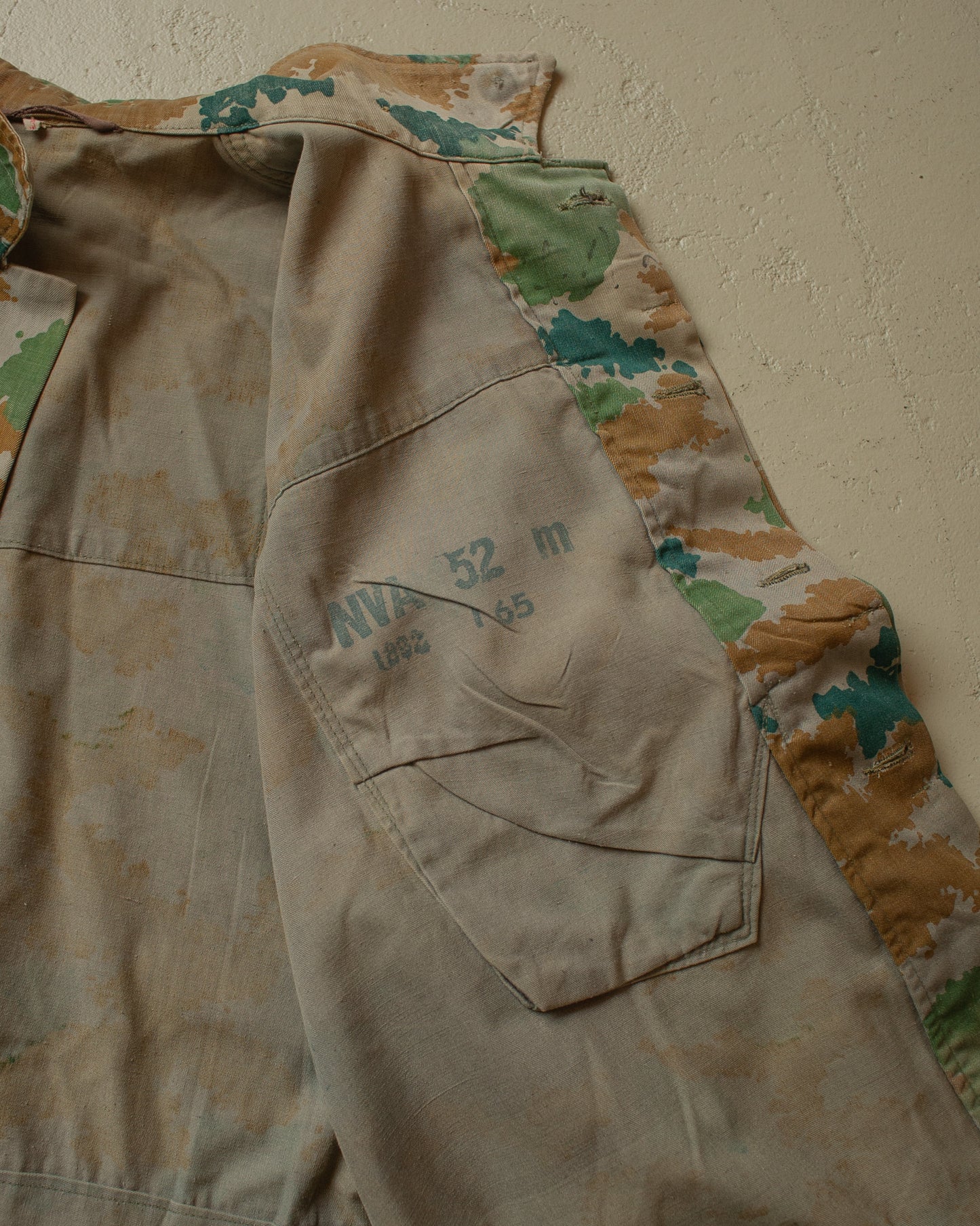 1965 East German NVA Blumentarn Hoodless Jacket - L/XL