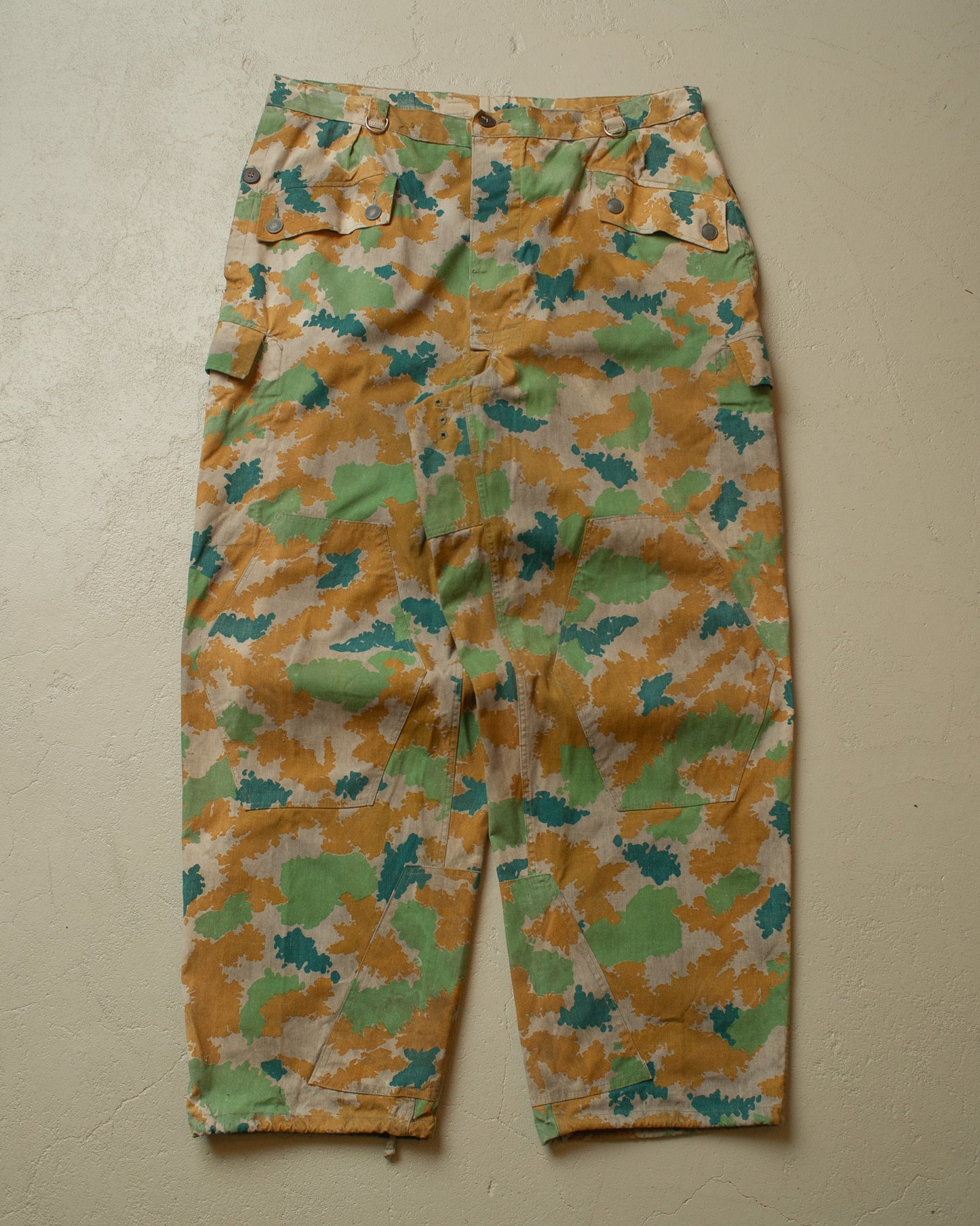 1964 East German NVA Blumentarn Camo Pants - W40