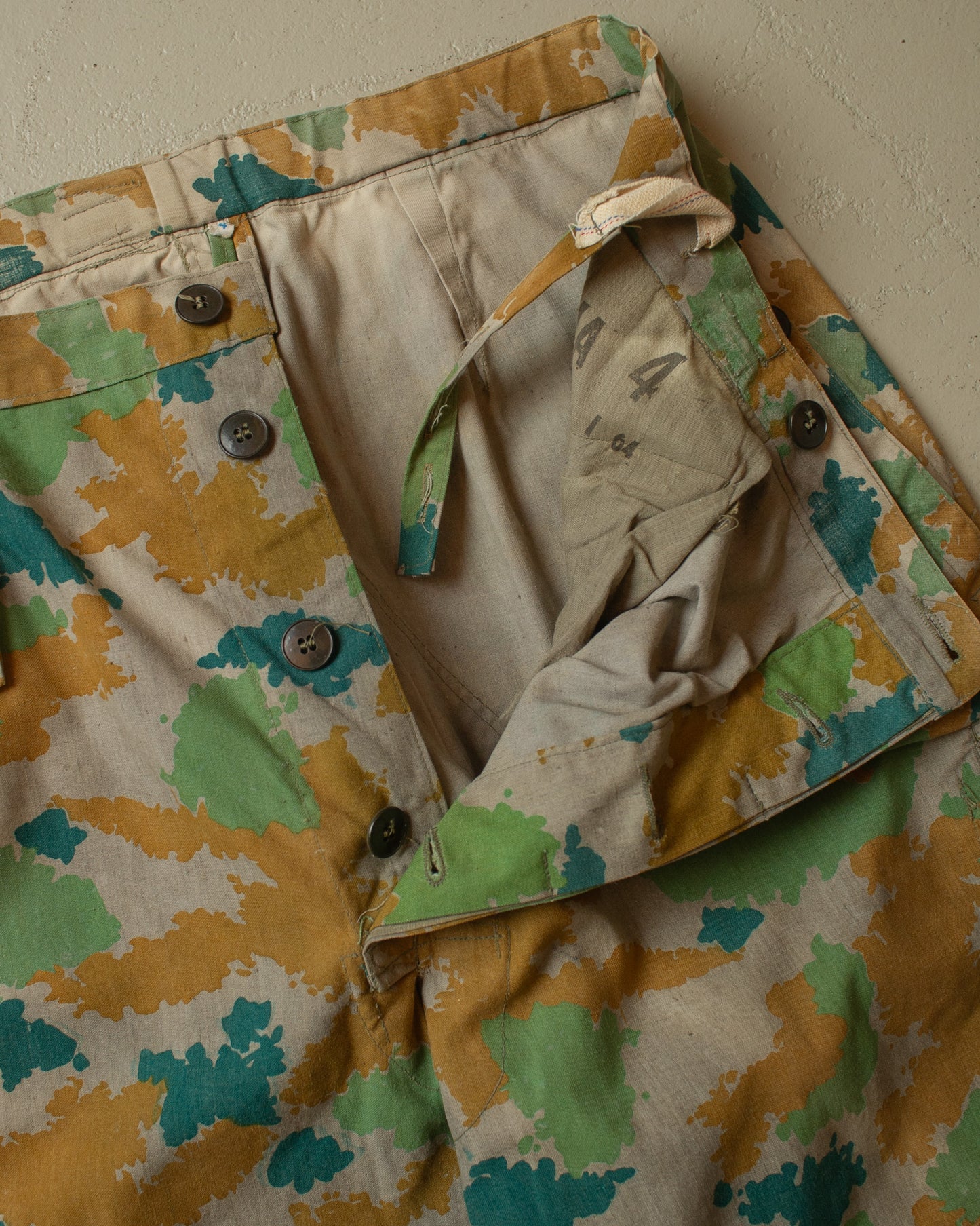 1964 East German NVA Blumentarn Camo Pants - W40