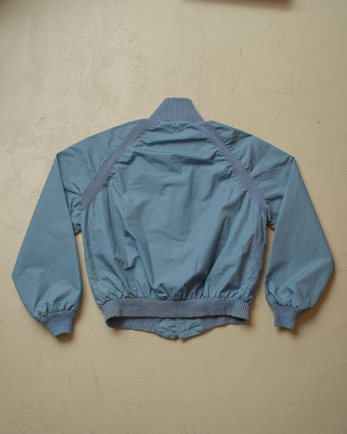 1960s/70s Fox Knapp light Bomber Jacket blue - M