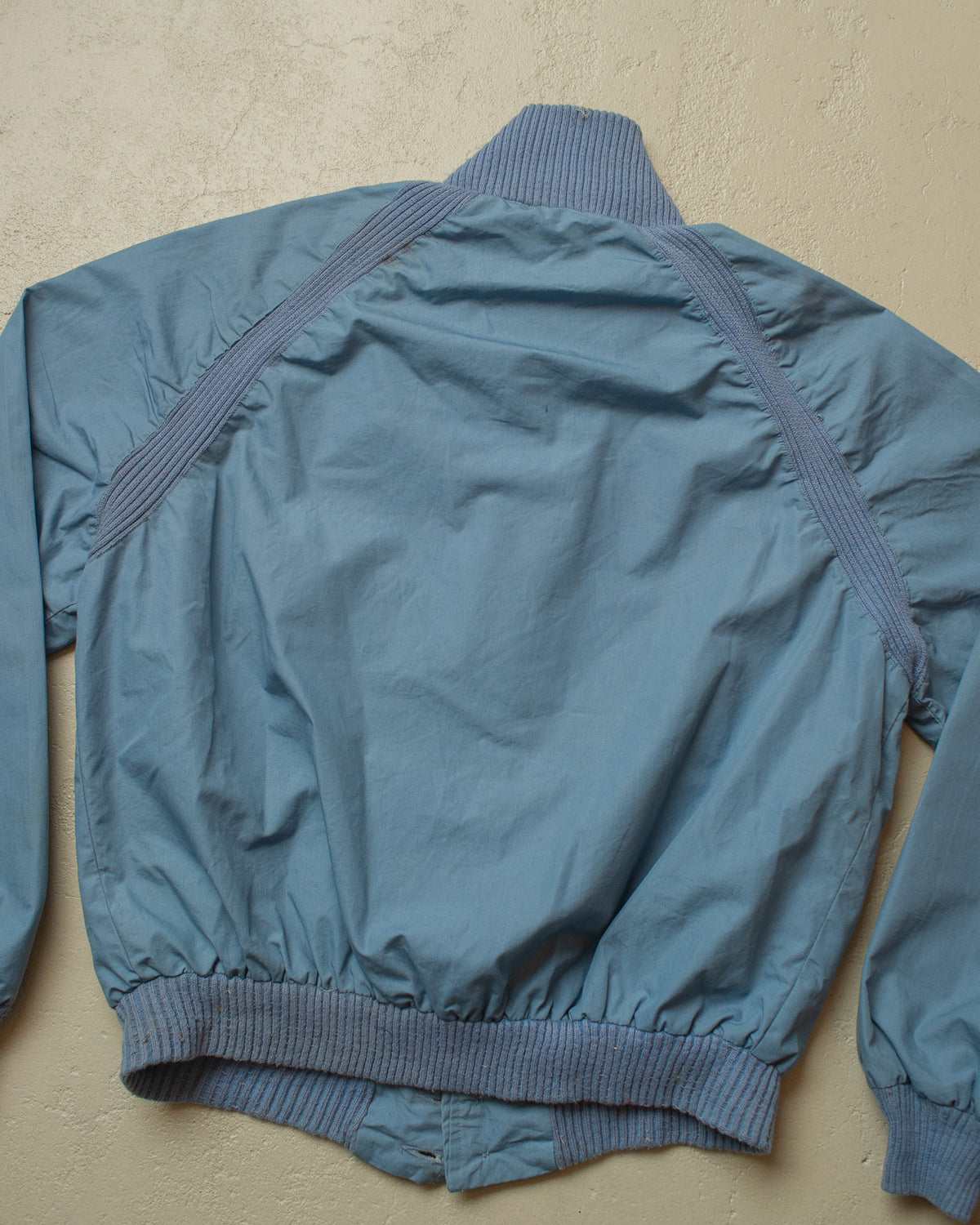 1960s/70s Fox Knapp light Bomber Jacket blue - M