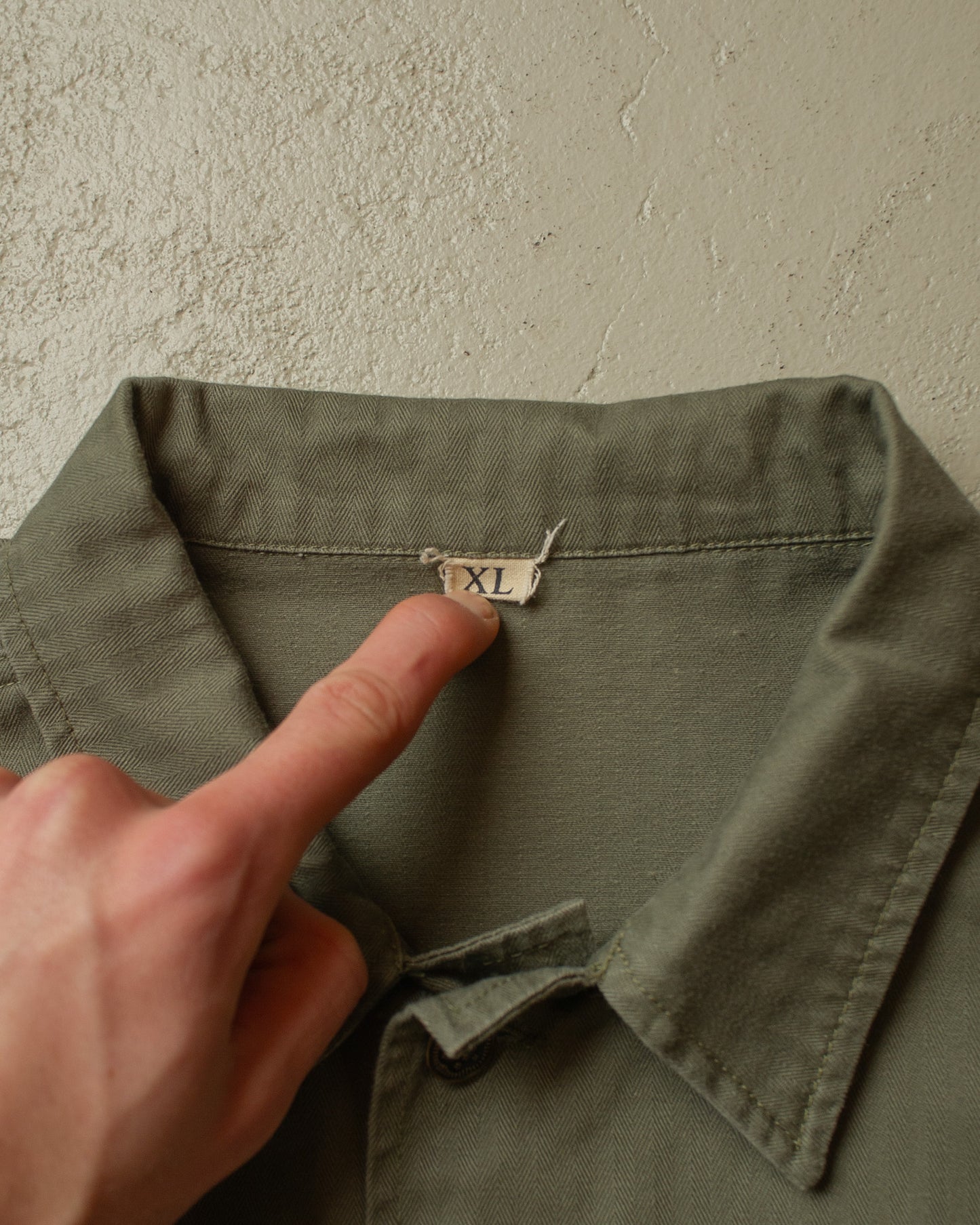 US Army Repro cropped HBT Jacket khaki - XL/XXL