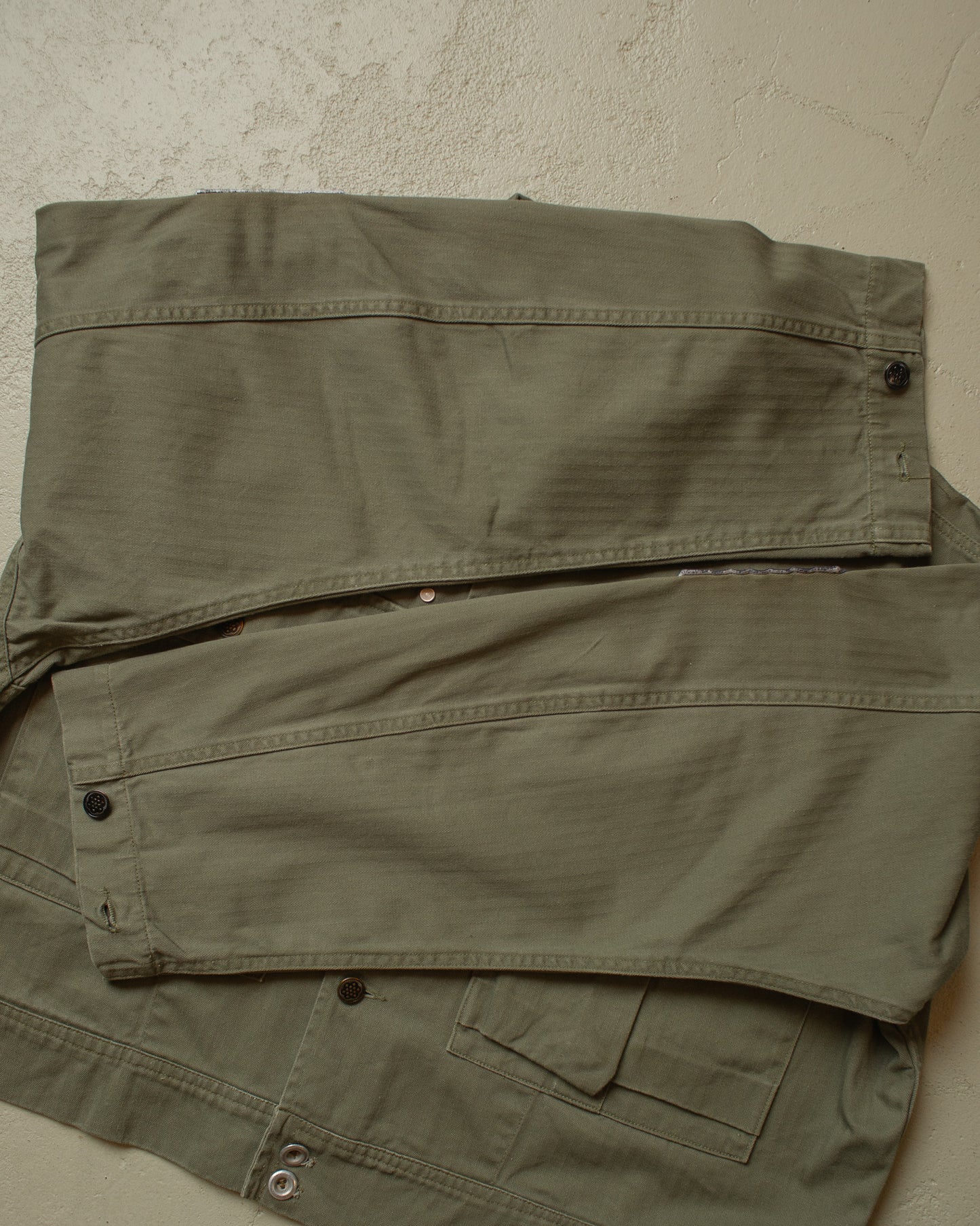 US Army Repro cropped HBT Jacket khaki - XL/XXL