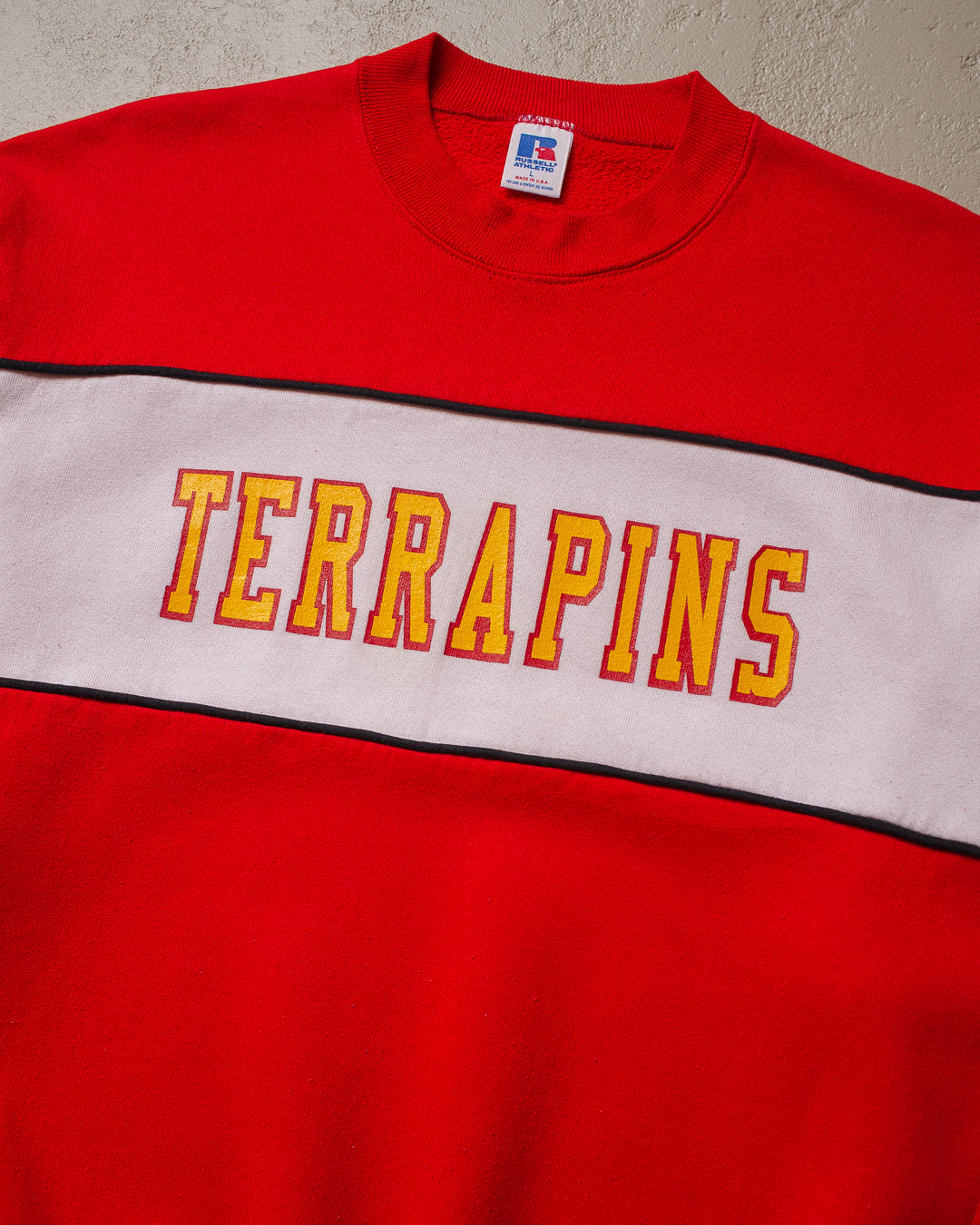 80 Russell Athletic Terrapins Sweatshirt red - M/L