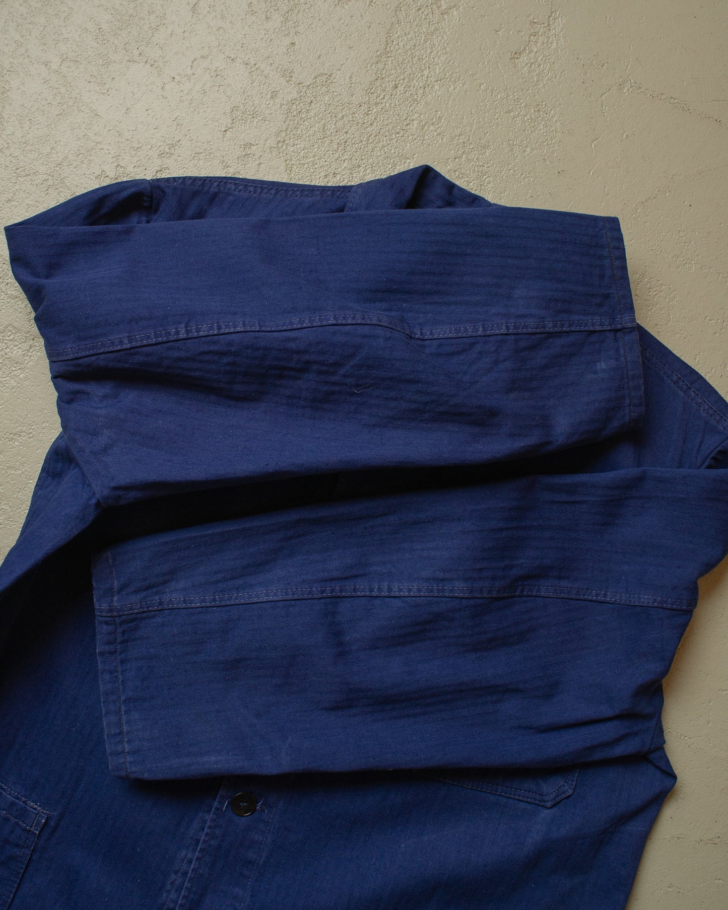 1950s/60s German Work Jacket navyblue -L/XL