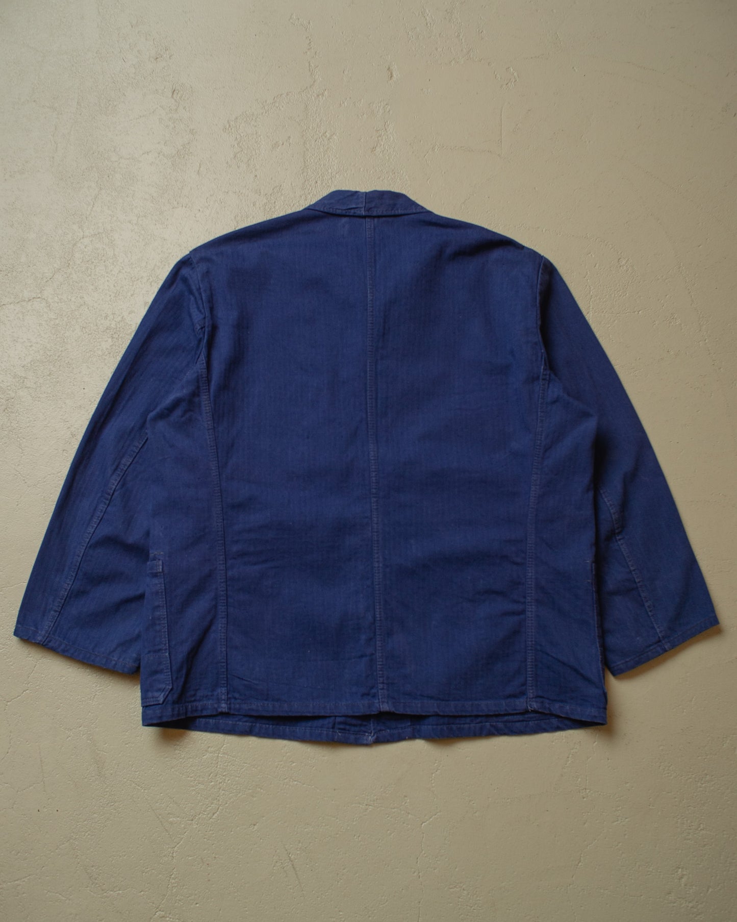 1950s/60s German Work Jacket navyblue -L/XL