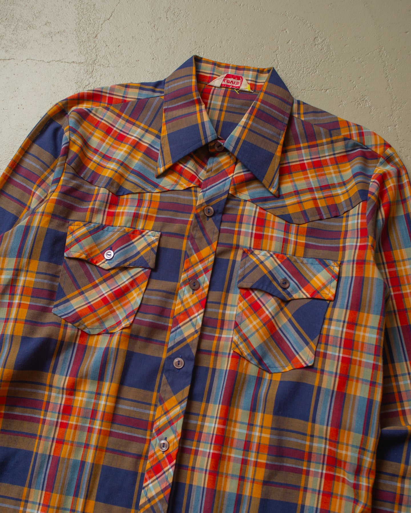 1970s Levi´s checkered Shirt multi - M/L