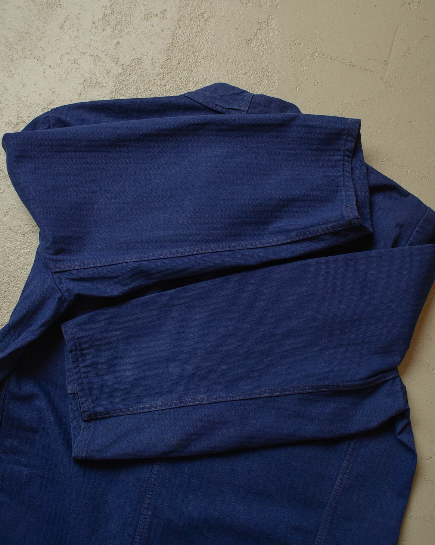 1950s/60s German Work Jacket navyblue -L/XL