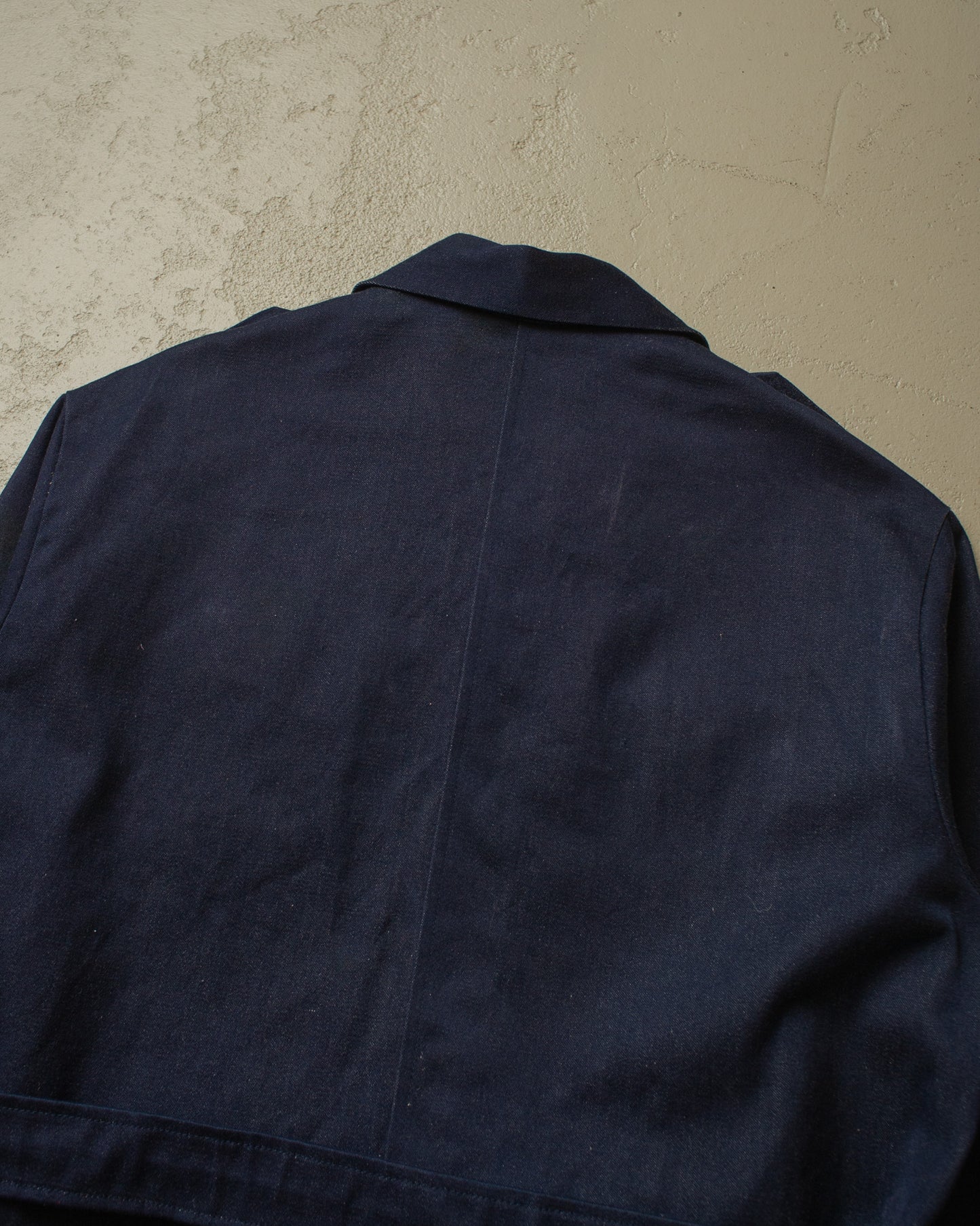 1970s Vashi´s Selvedge Denim Safari Jacket navyblue - L