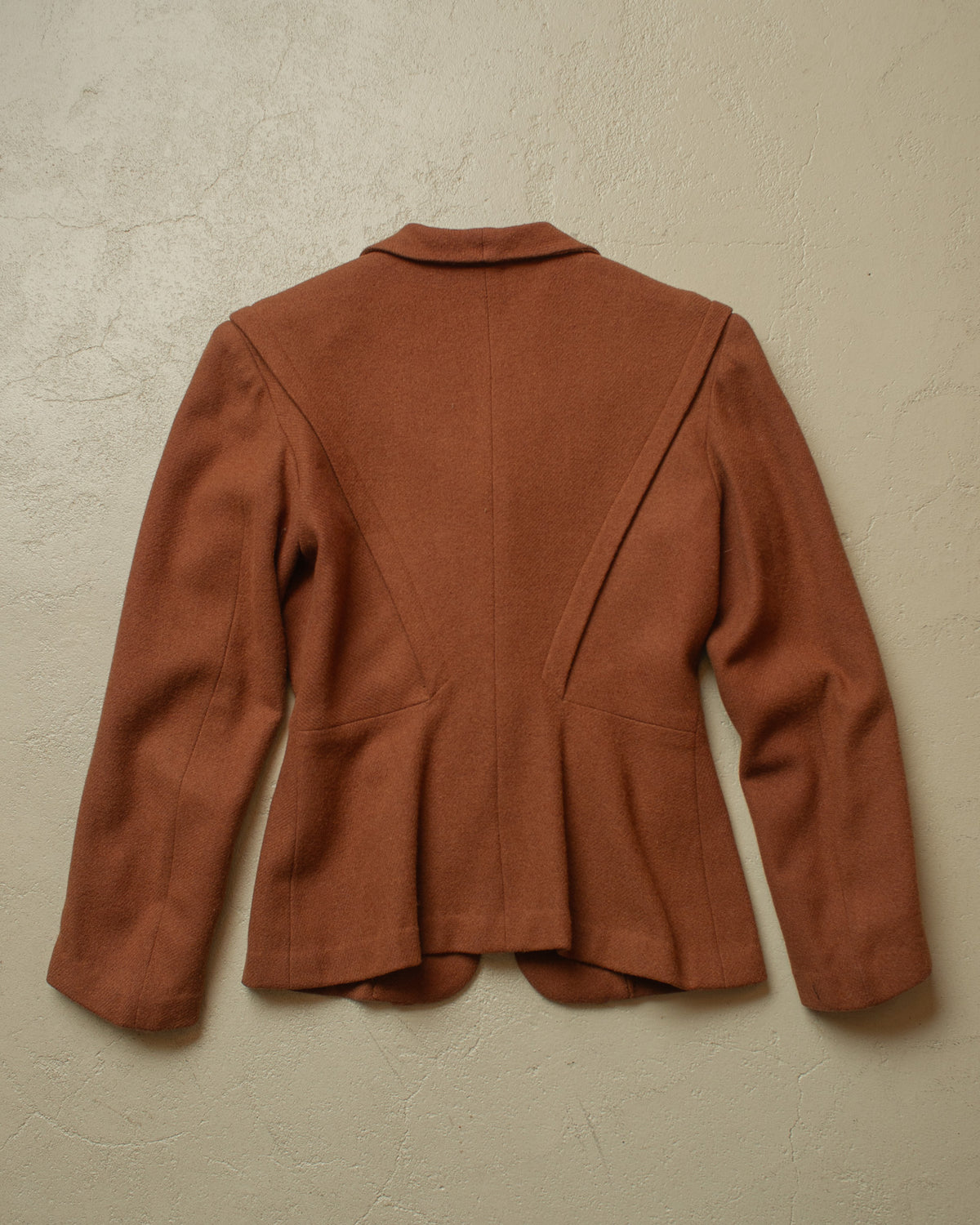 1940s German Wool Sports Jacket brown - S