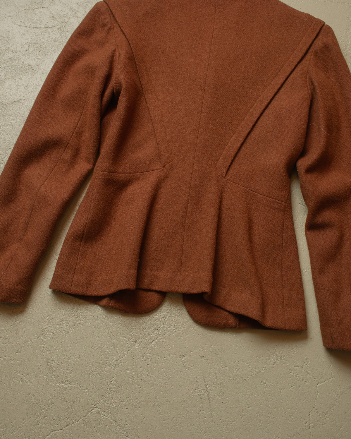 1940s German Wool Sports Jacket brown - S