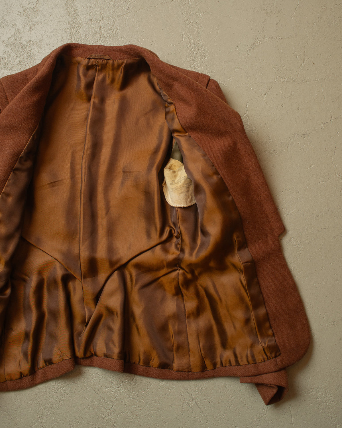 1940s German Wool Sports Jacket brown - S