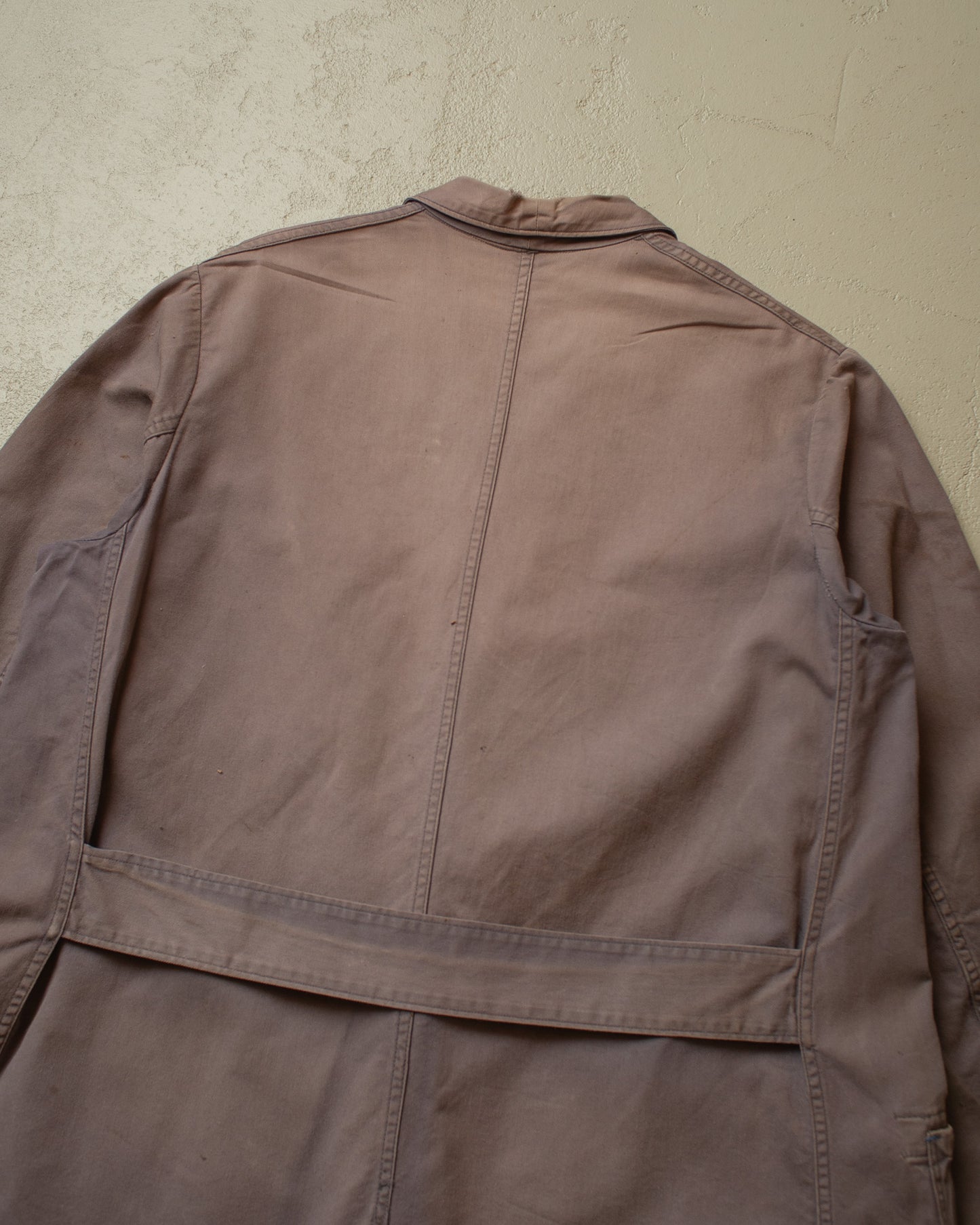 1970s Faded Painter Work Coat grey - XL
