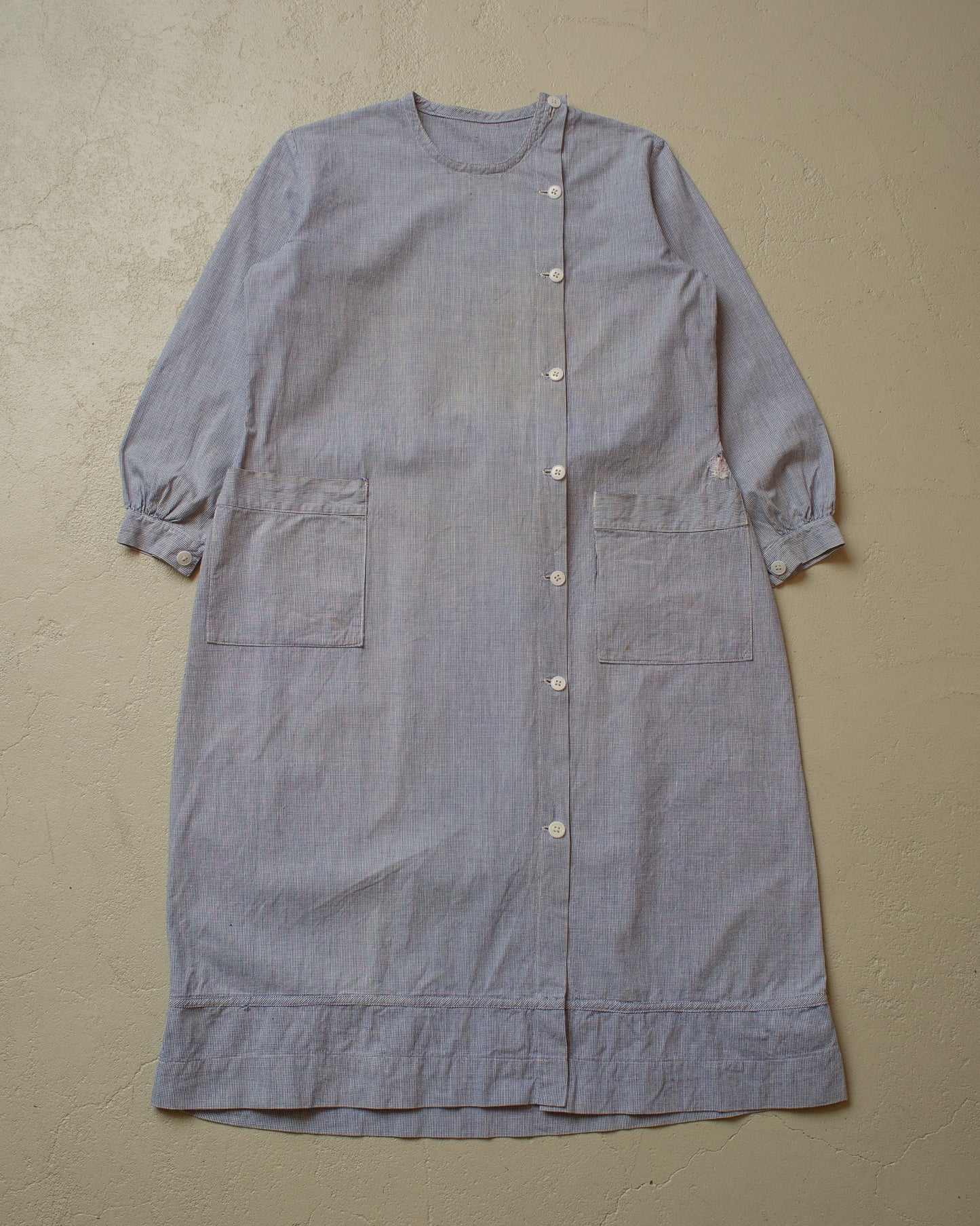 1940s Womens Nurse Dress blue - M