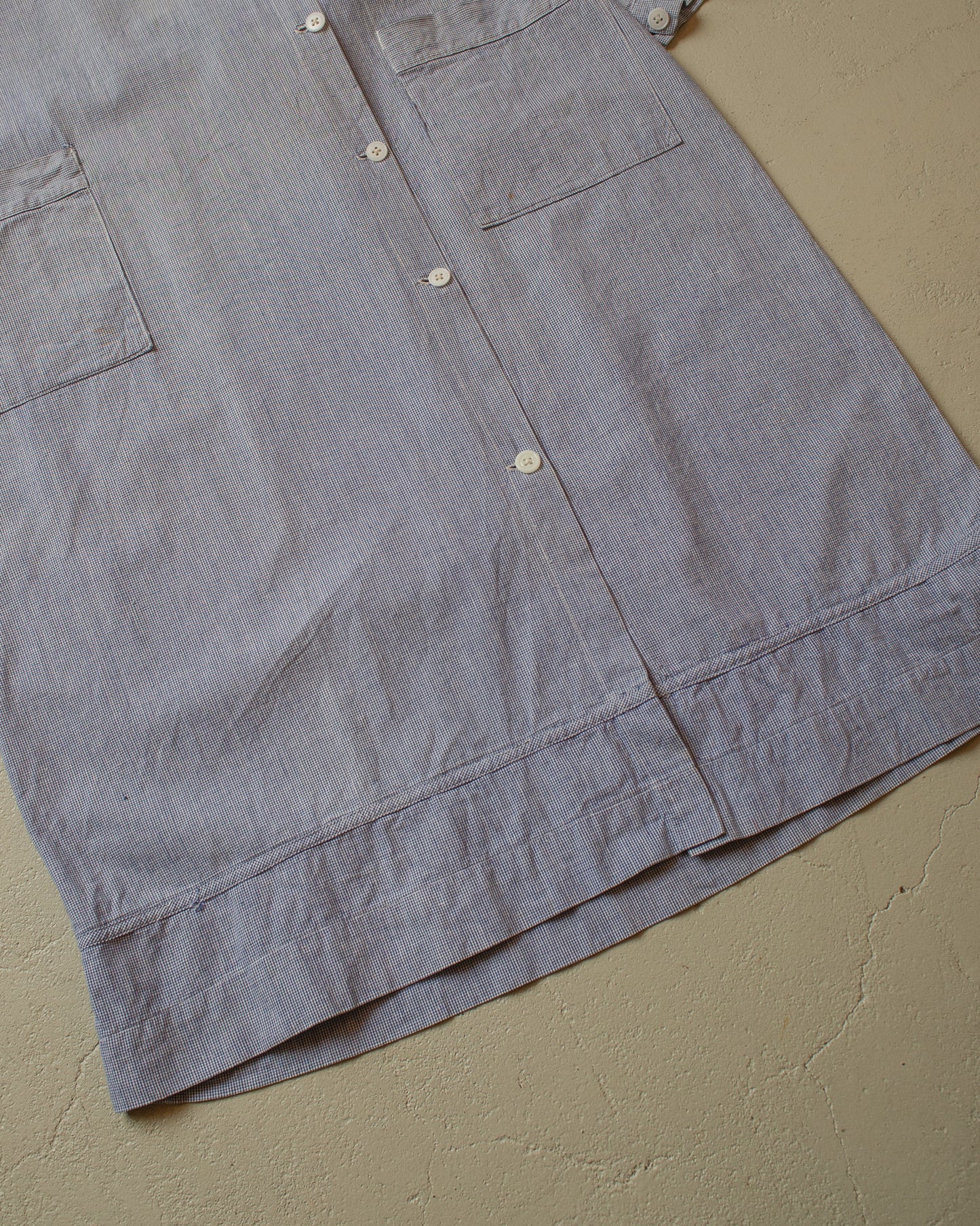 1940s Womens Nurse Dress blue - M