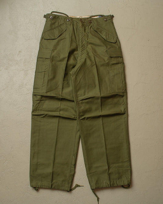 1950s unworn US Army M51 Field Pants green - W34 L30