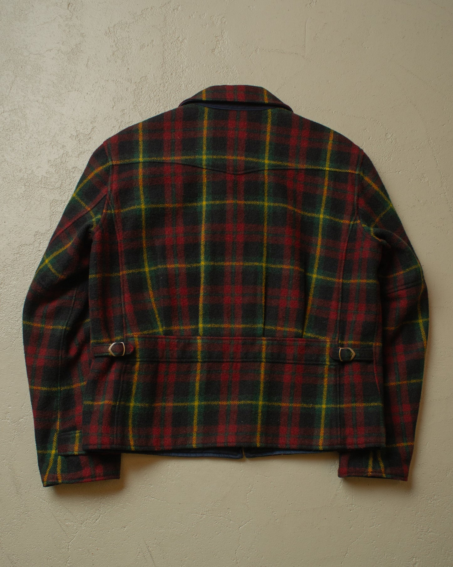 1990s Ralph Lauren 50s Repro Wool Reversible Jacket multi - L