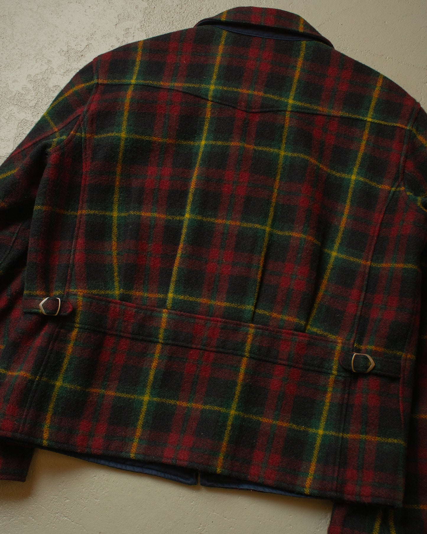 1990s Ralph Lauren 50s Repro Wool Reversible Jacket multi - L