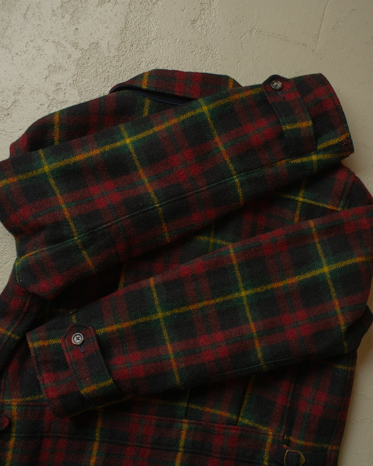 1990s Ralph Lauren 50s Repro Wool Reversible Jacket multi - L