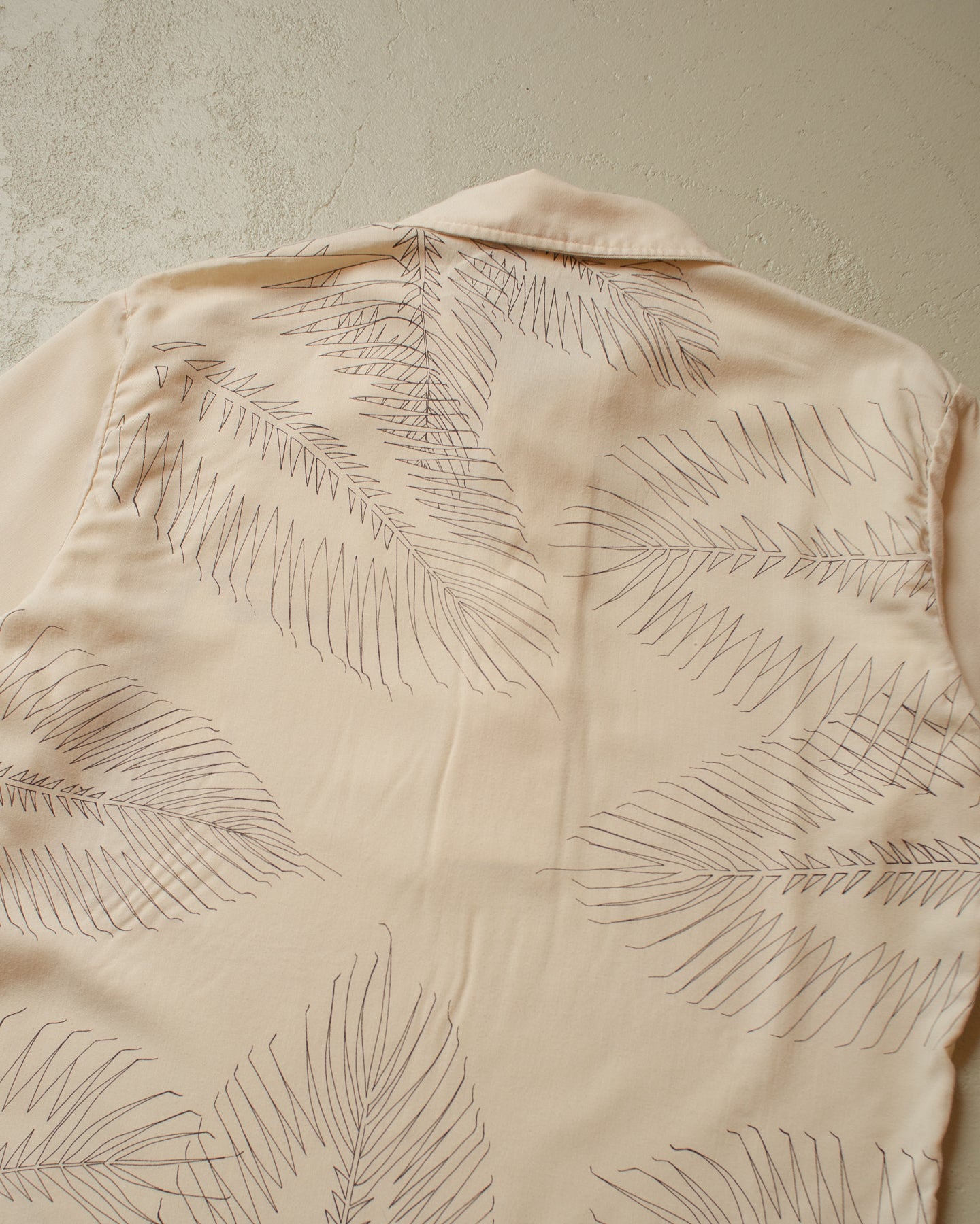 1980s Ocean Pacific Toucan Shirt beige - M