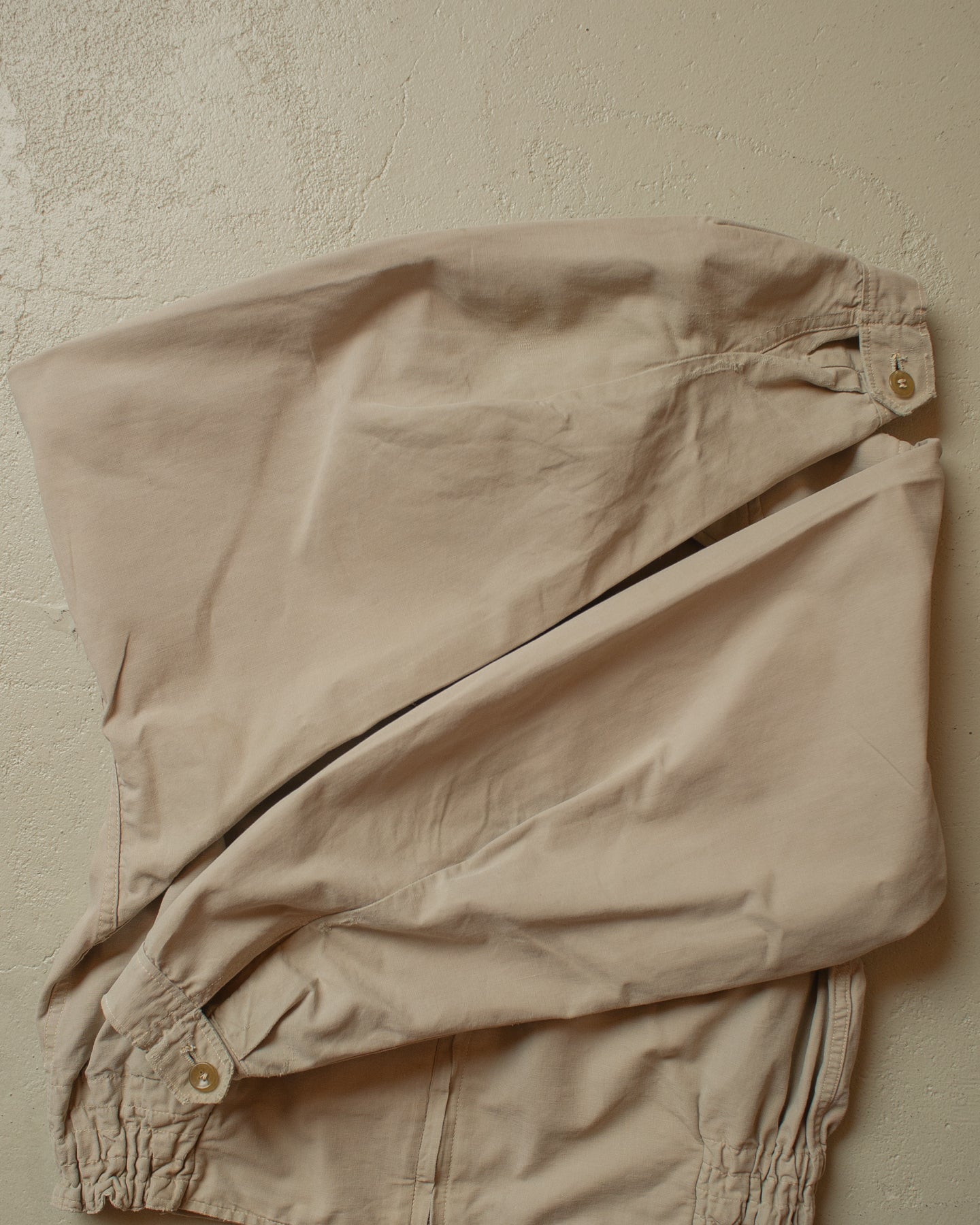 1950s cropped Harrington Jacket beige - S/M