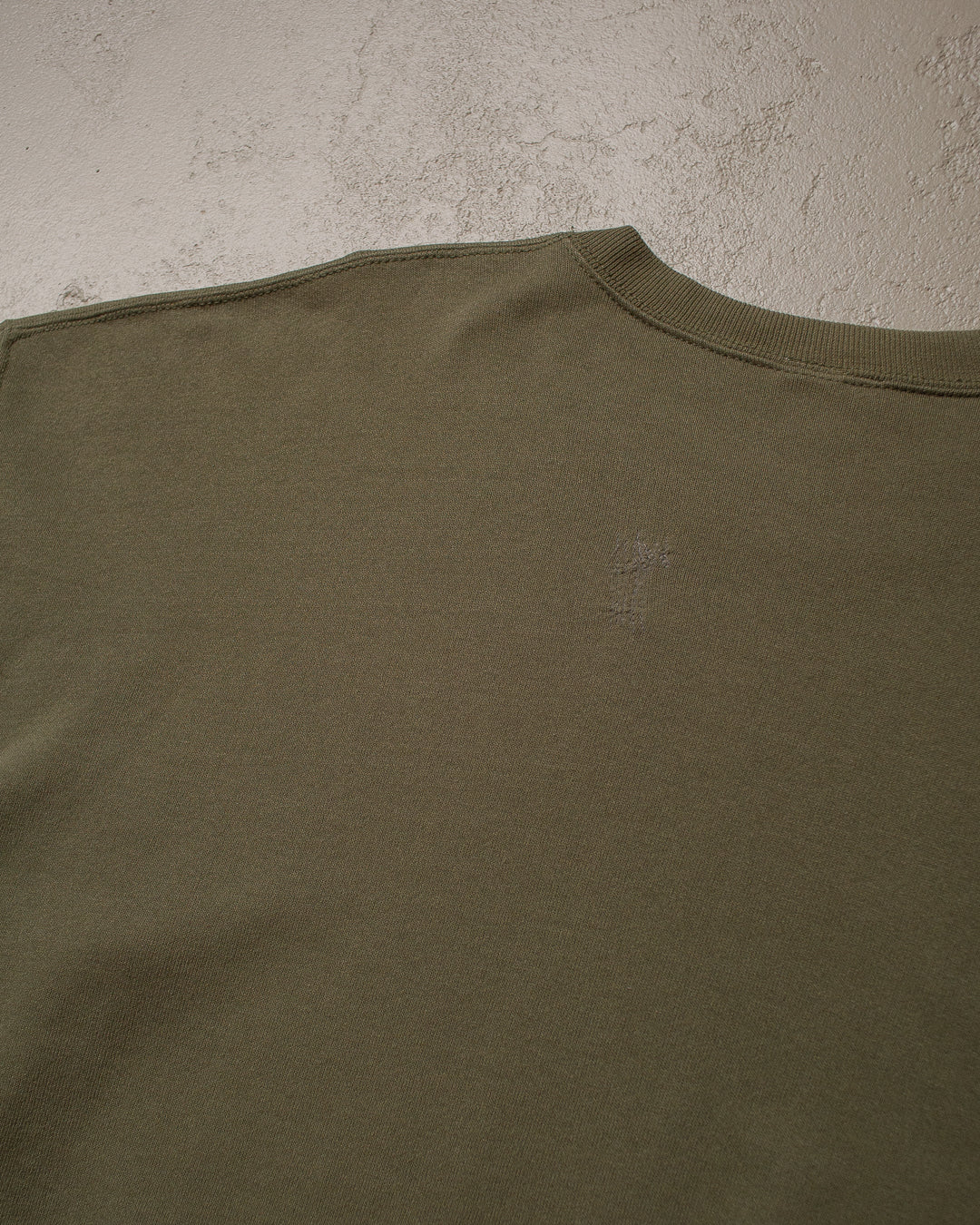 90s repaired Droors Sweatshirt khaki - XL