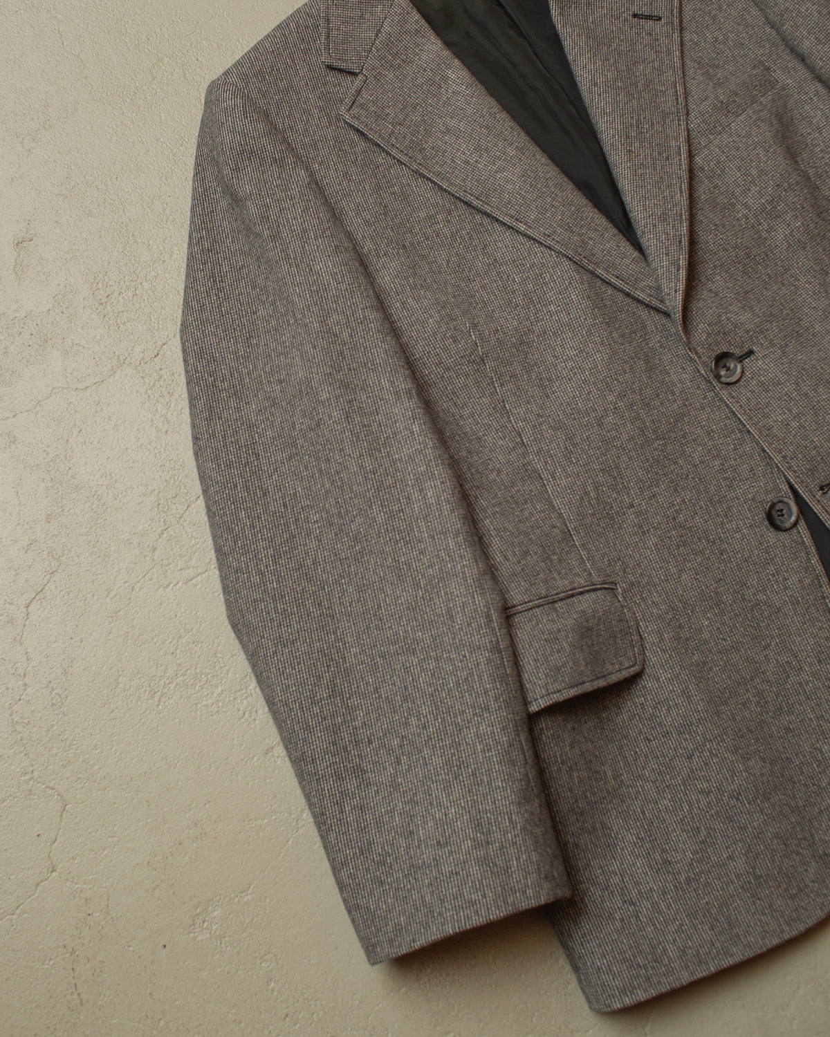 1960s/70s Swedish Wool Suit Jacket grey - M/L
