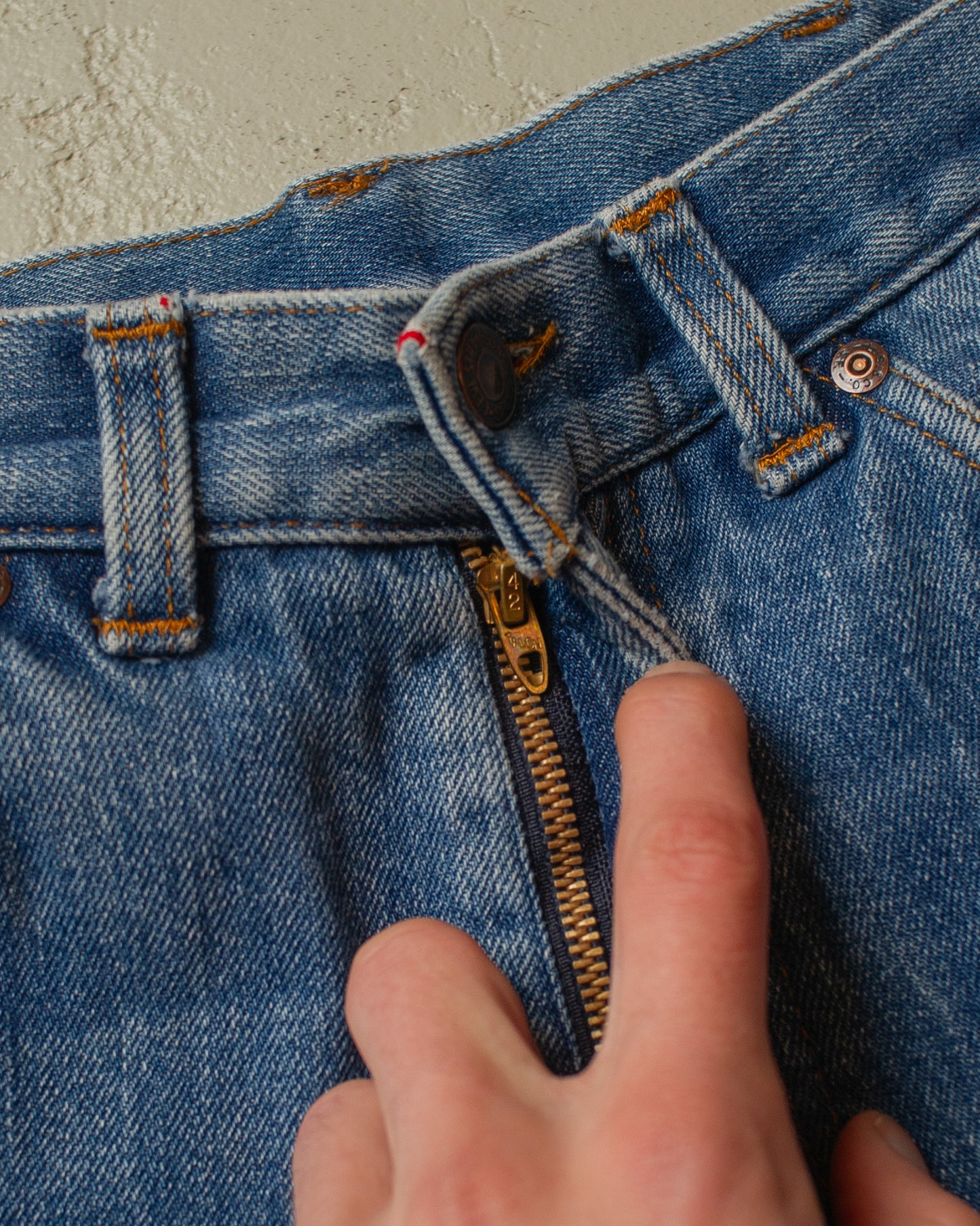 1980s Levi´s 517 lined Flared Jeans blue - W30/31