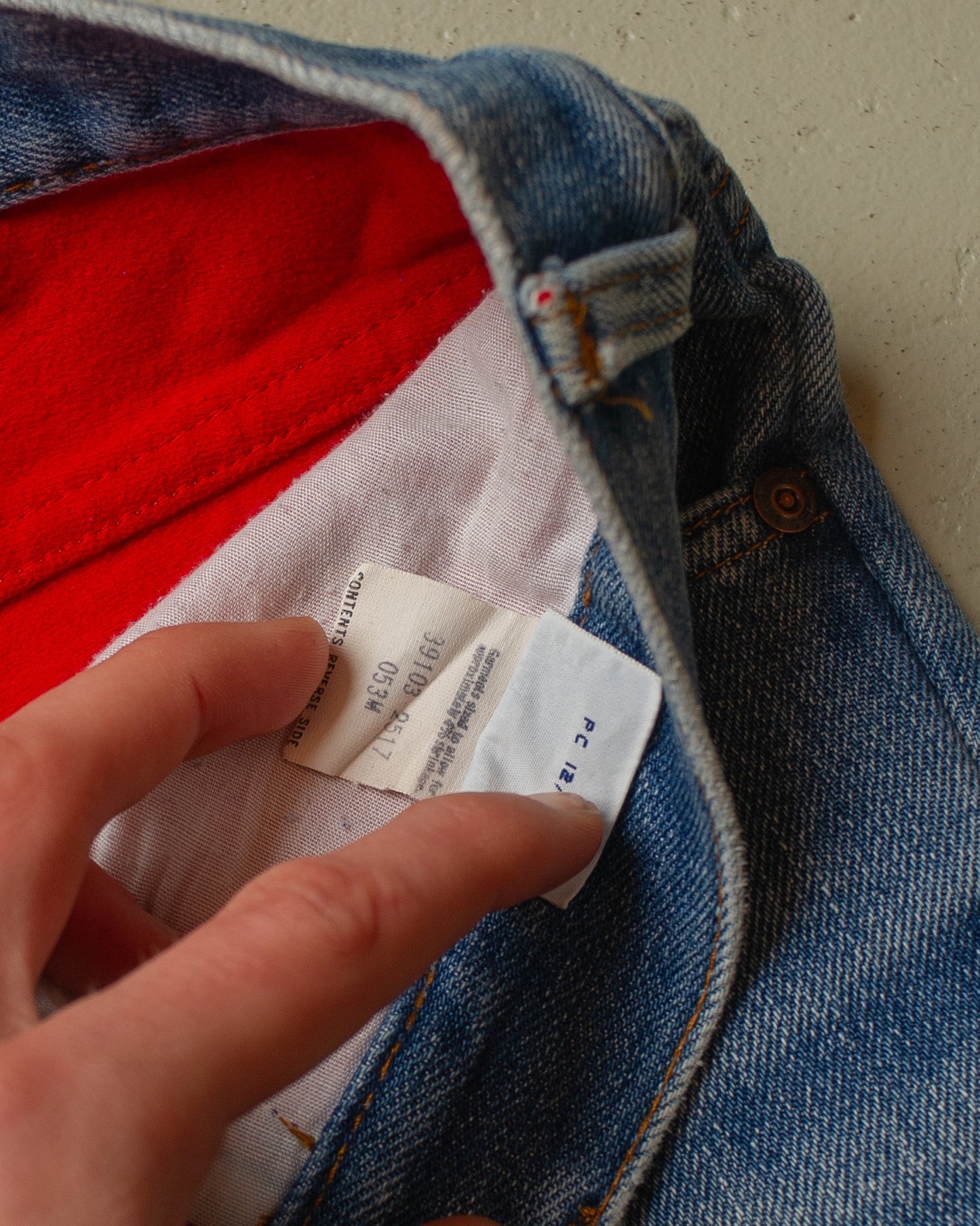 1980s Levi´s 517 lined Flared Jeans blue - W30/31