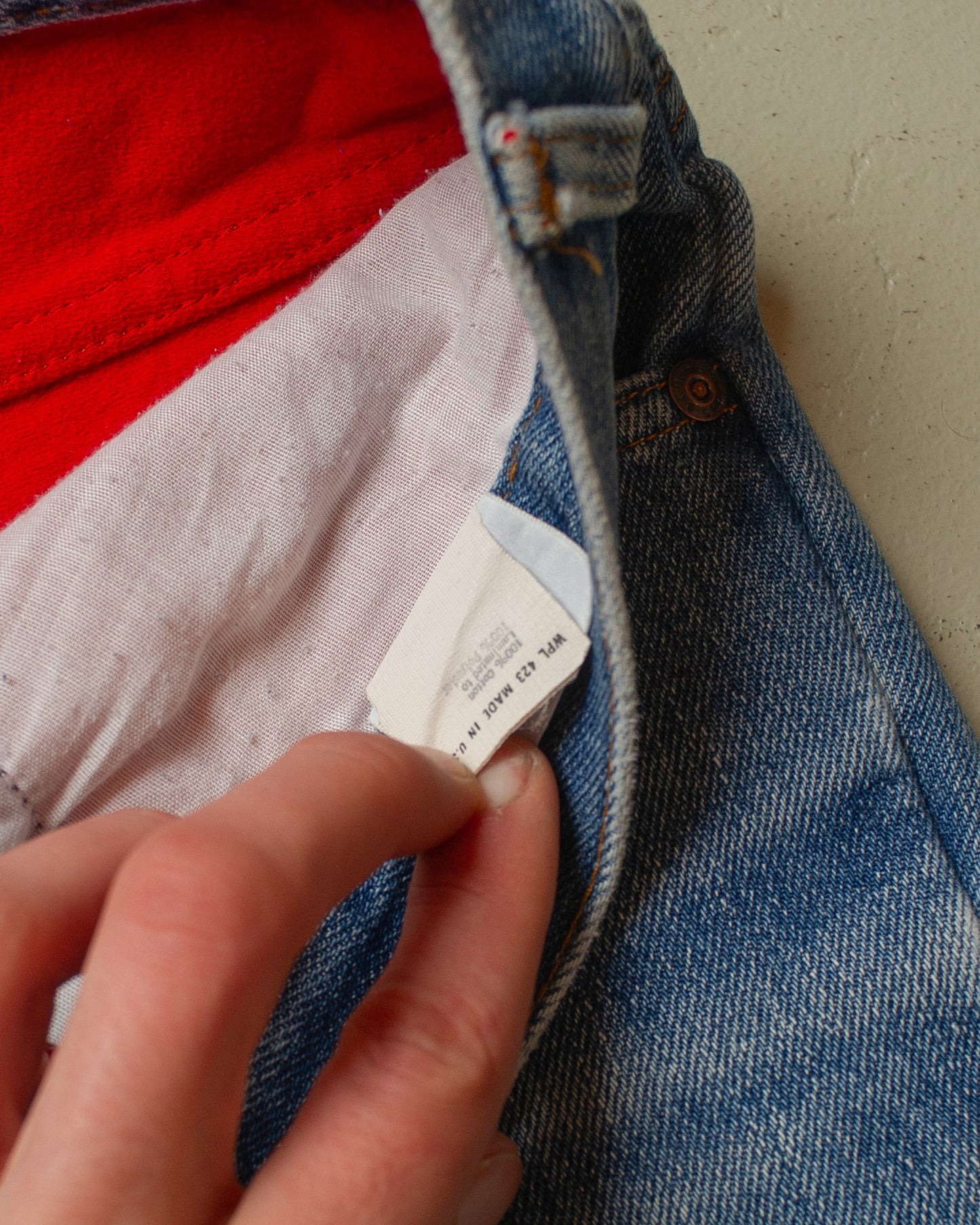 1980s Levi´s 517 lined Flared Jeans blue - W30/31