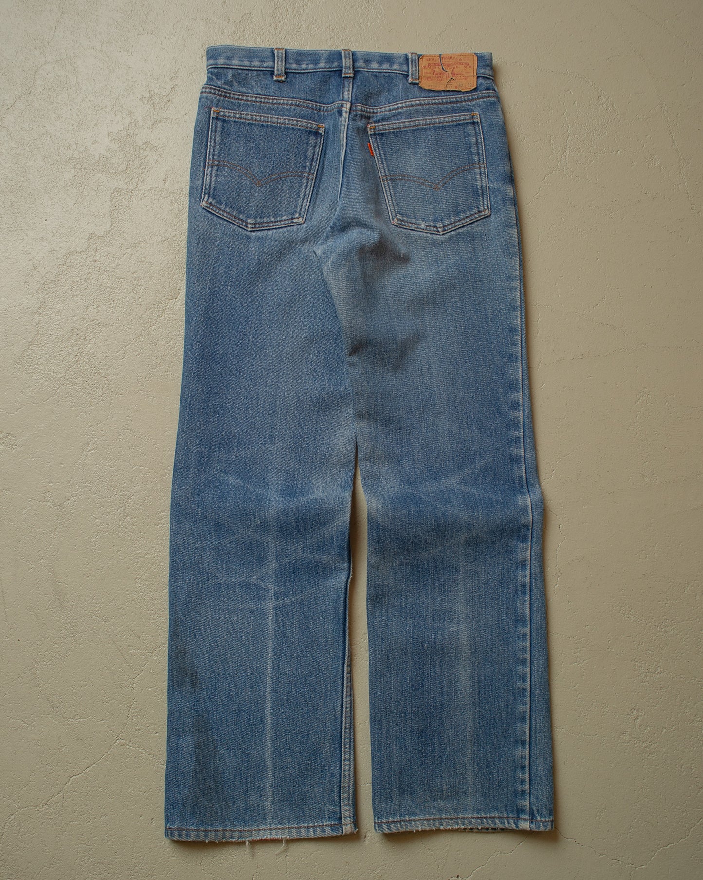 1980s Levi´s 517 lined Flared Jeans blue - W30/31