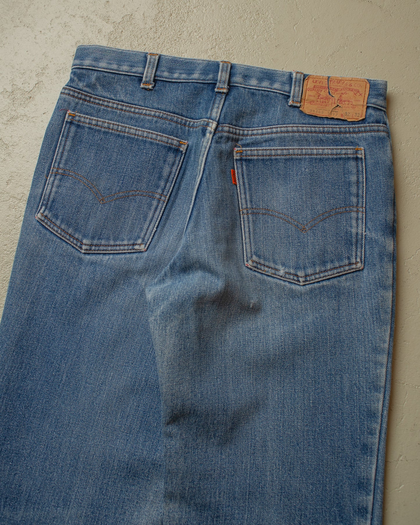 1980s Levi´s 517 lined Flared Jeans blue - W30/31