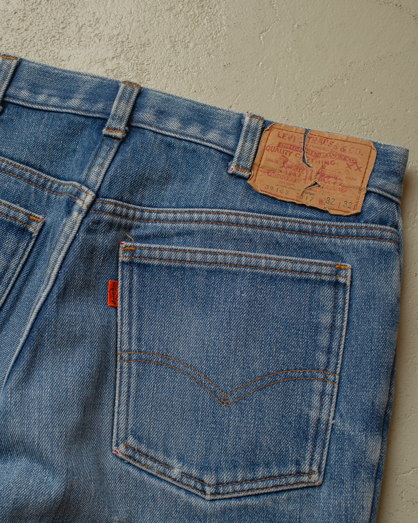 1980s Levi´s 517 lined Flared Jeans blue - W30/31
