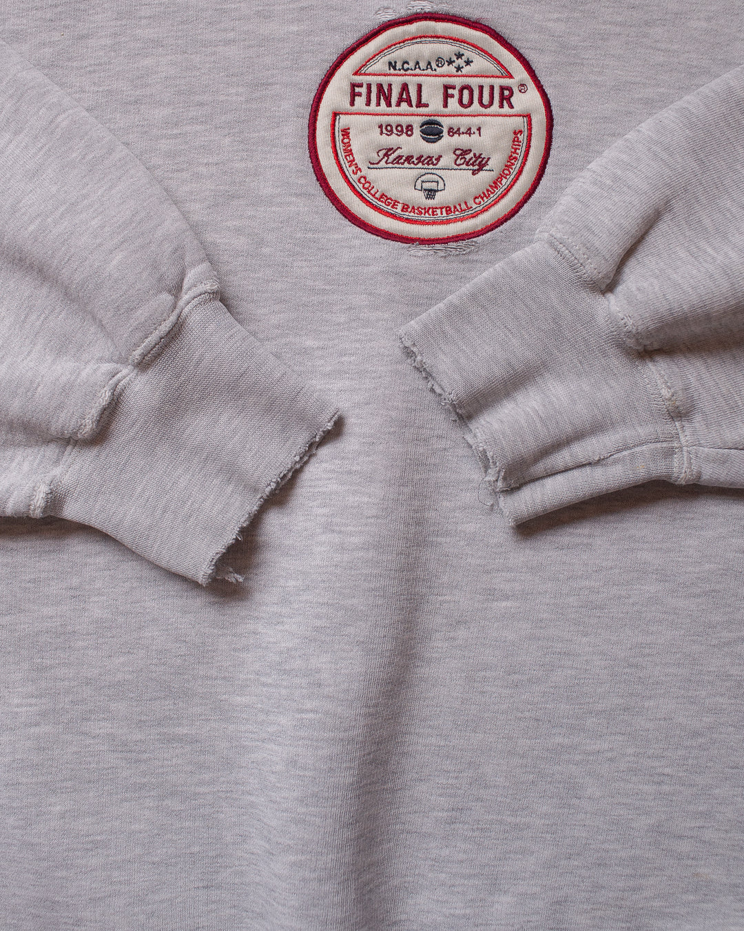 1998 distressed Nike NCAA Final Four Sweatshirt grey - M/L