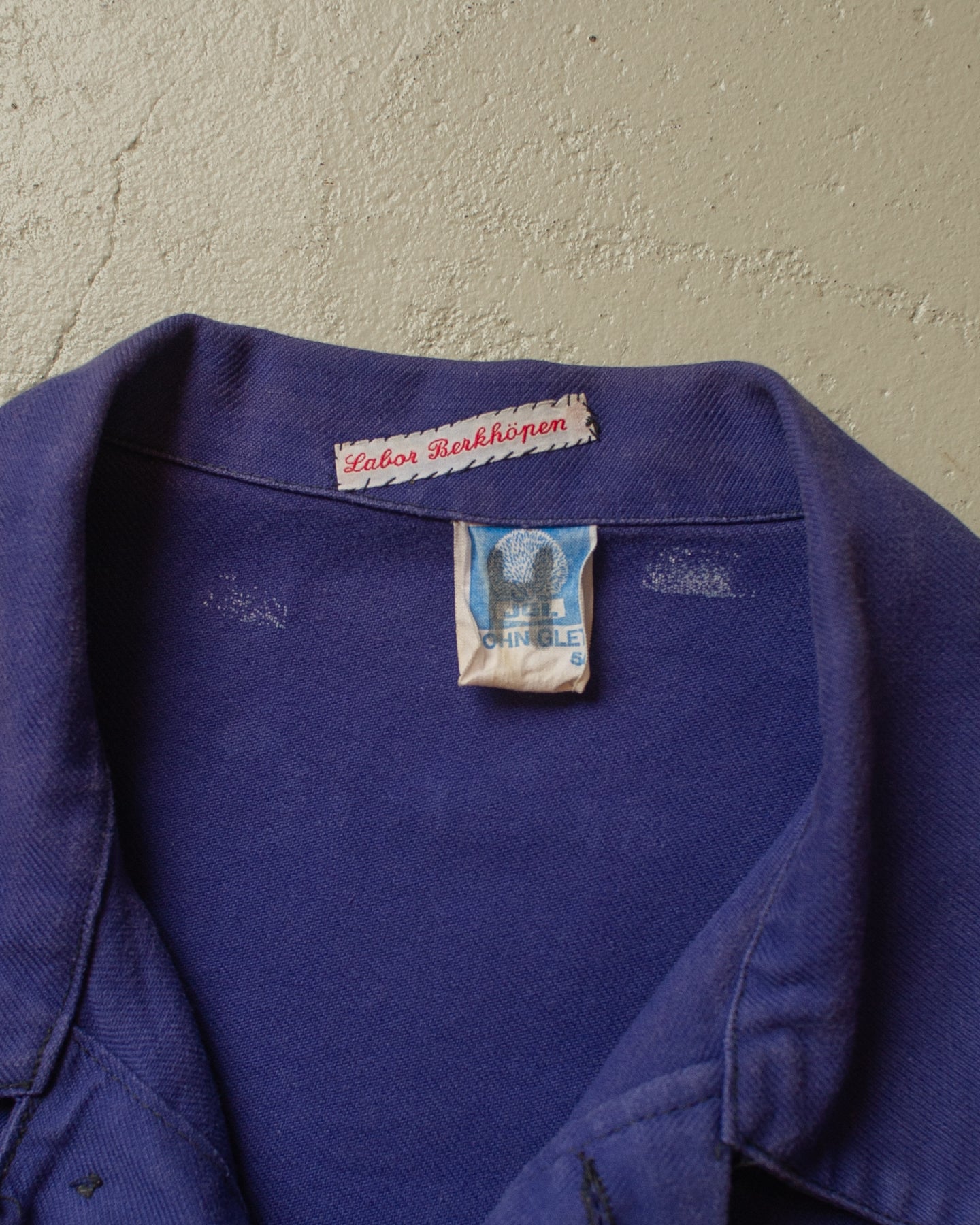 1970s/80s Workwear Jacket navyblue - M/L