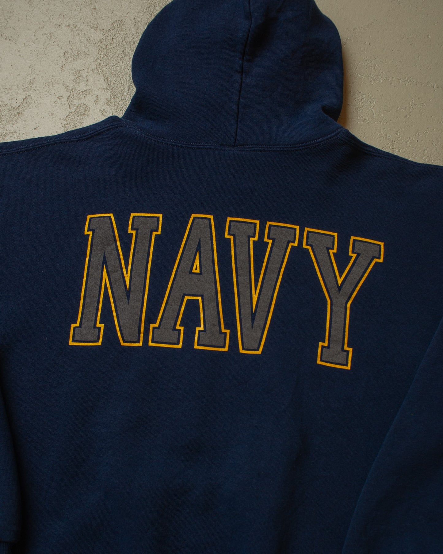 1980/90s US Navy Hoodie navyblue - M/L