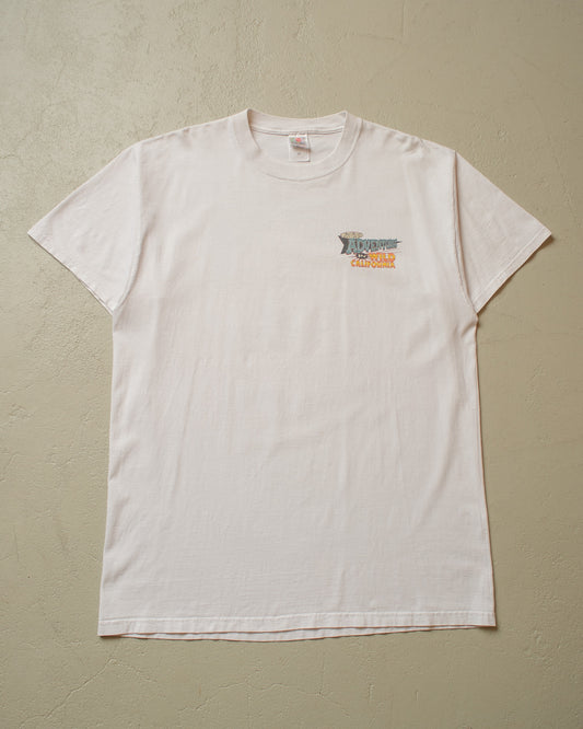 2000 "Adventures in Wild California" Movie T-shirt white - XL/XXL