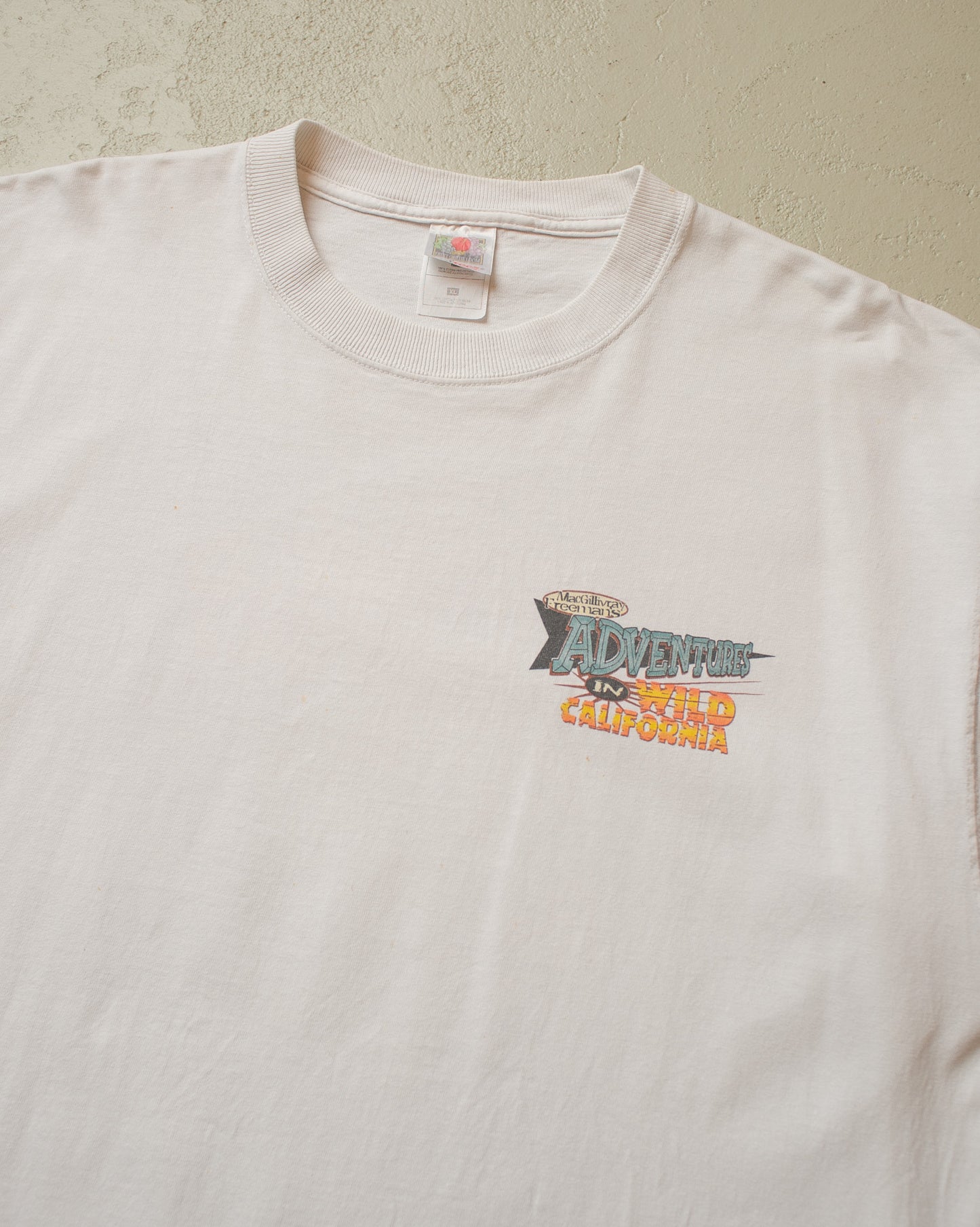 2000 "Adventures in Wild California" Movie T-shirt white - XL/XXL