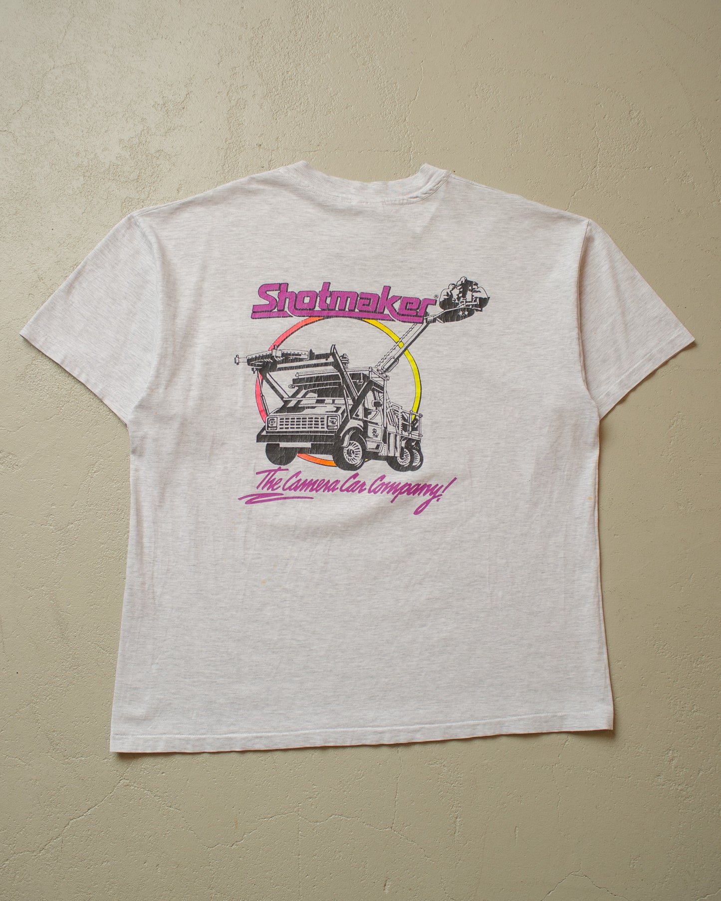 1990s Shotmaker Camera Car Promo T-shirt grey - XL