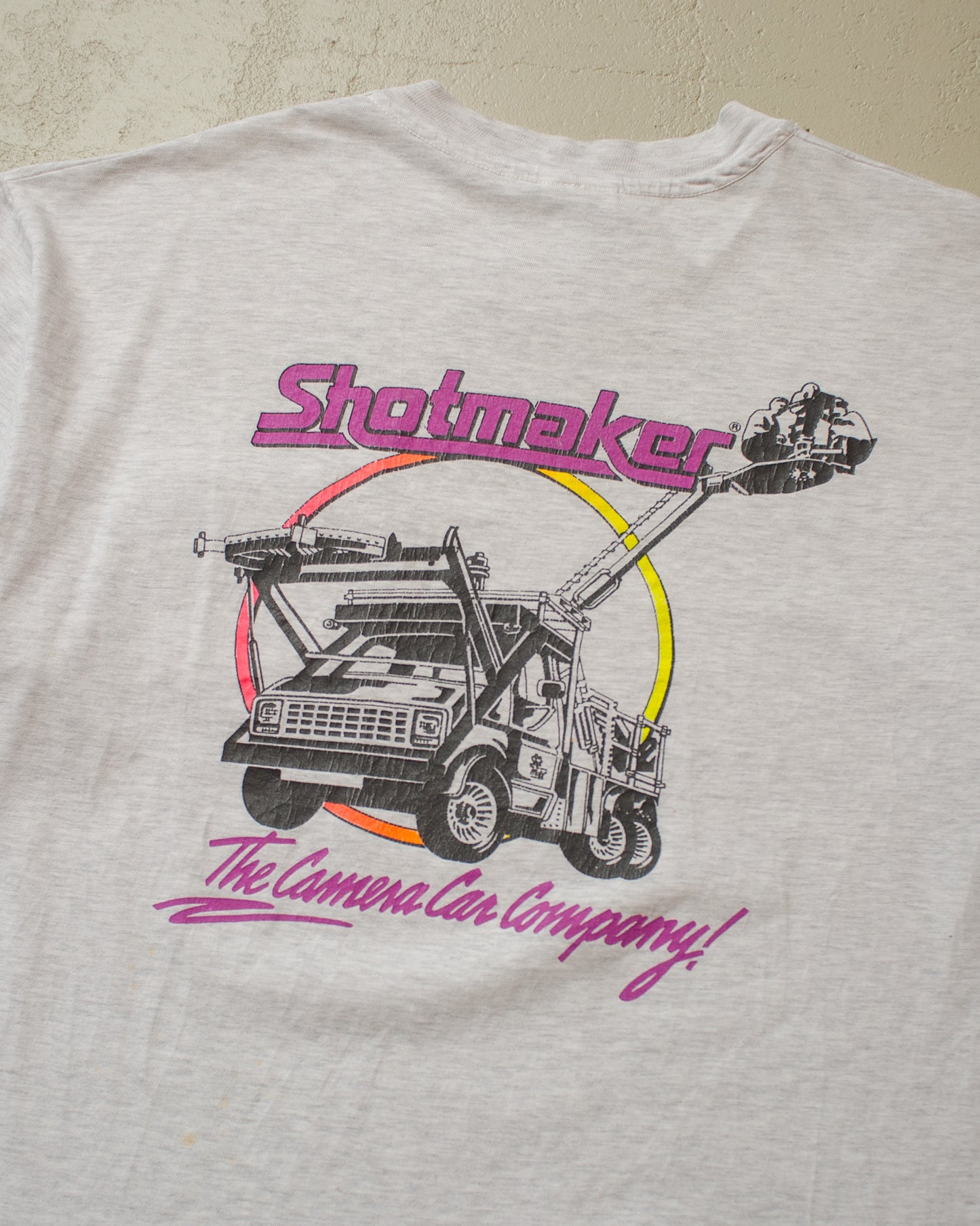 1990s Shotmaker Camera Car Promo T-shirt grey - XL