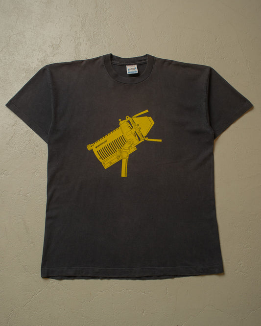 1990s Faded dedolight Promo T-shirt black - XL/XXL