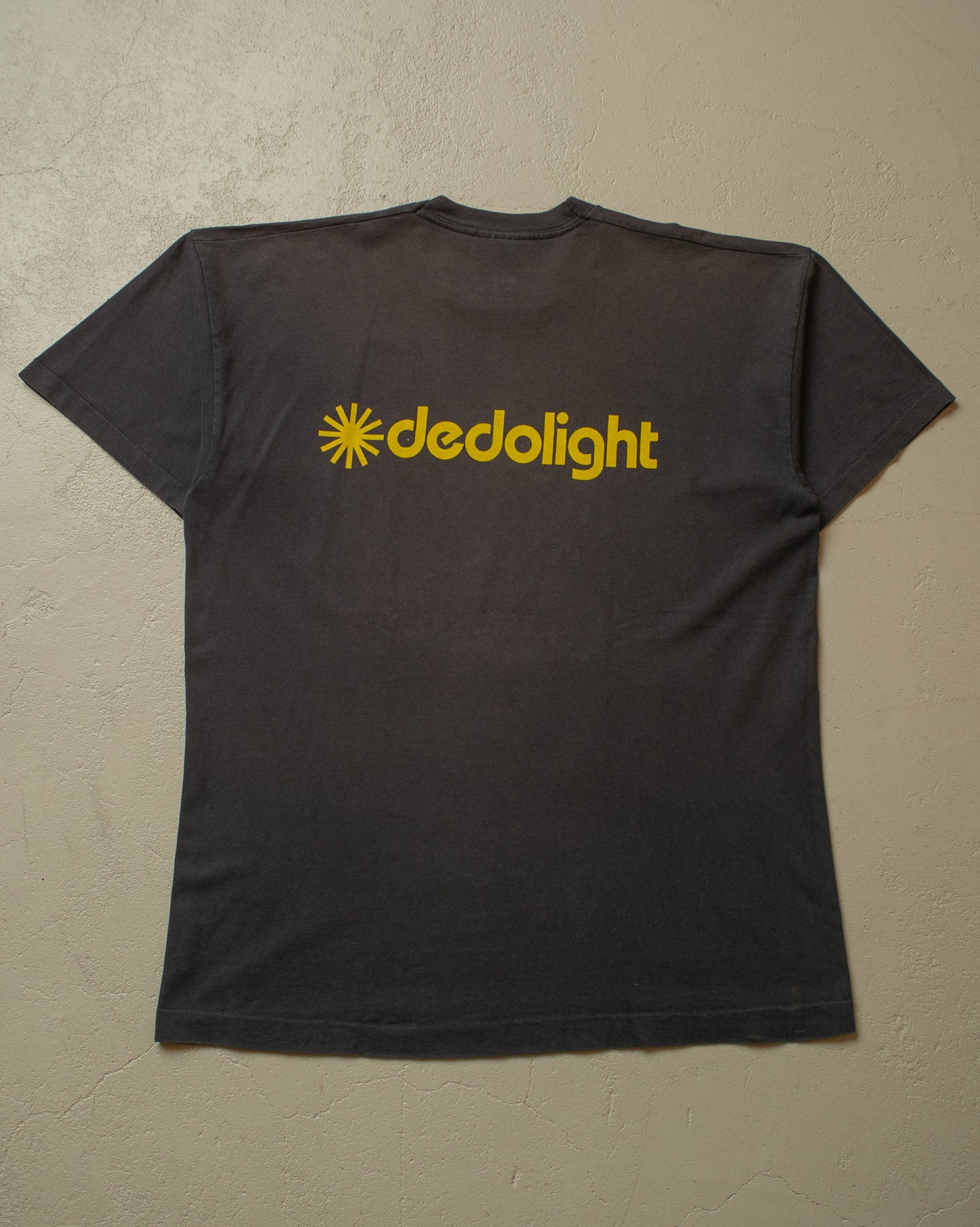 1990s Faded dedolight Promo T-shirt black - XL/XXL