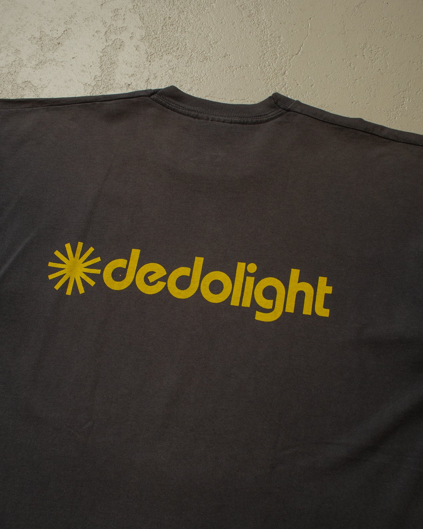 1990s Faded dedolight Promo T-shirt black - XL/XXL