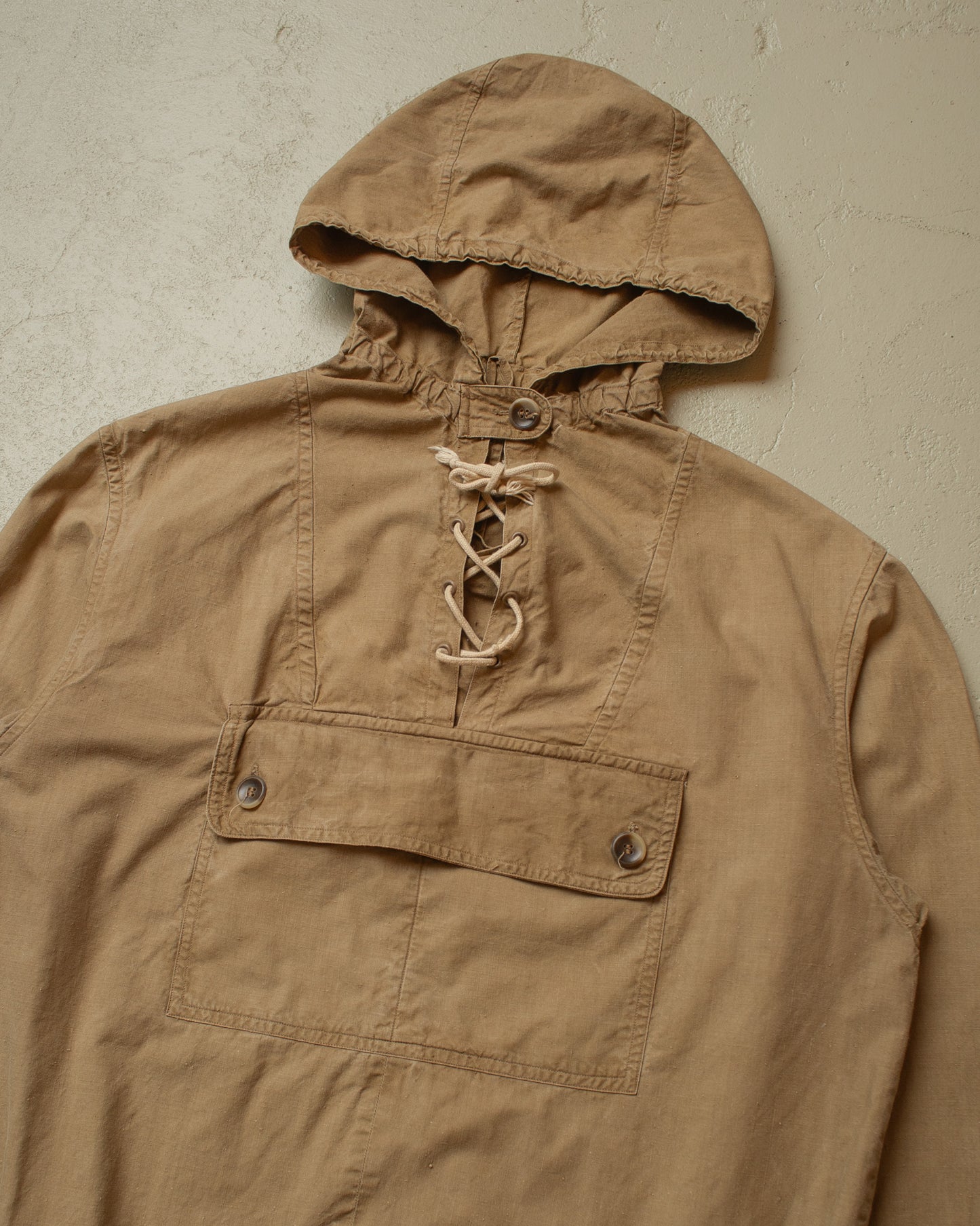 1950s/60s East European Smock brown - M