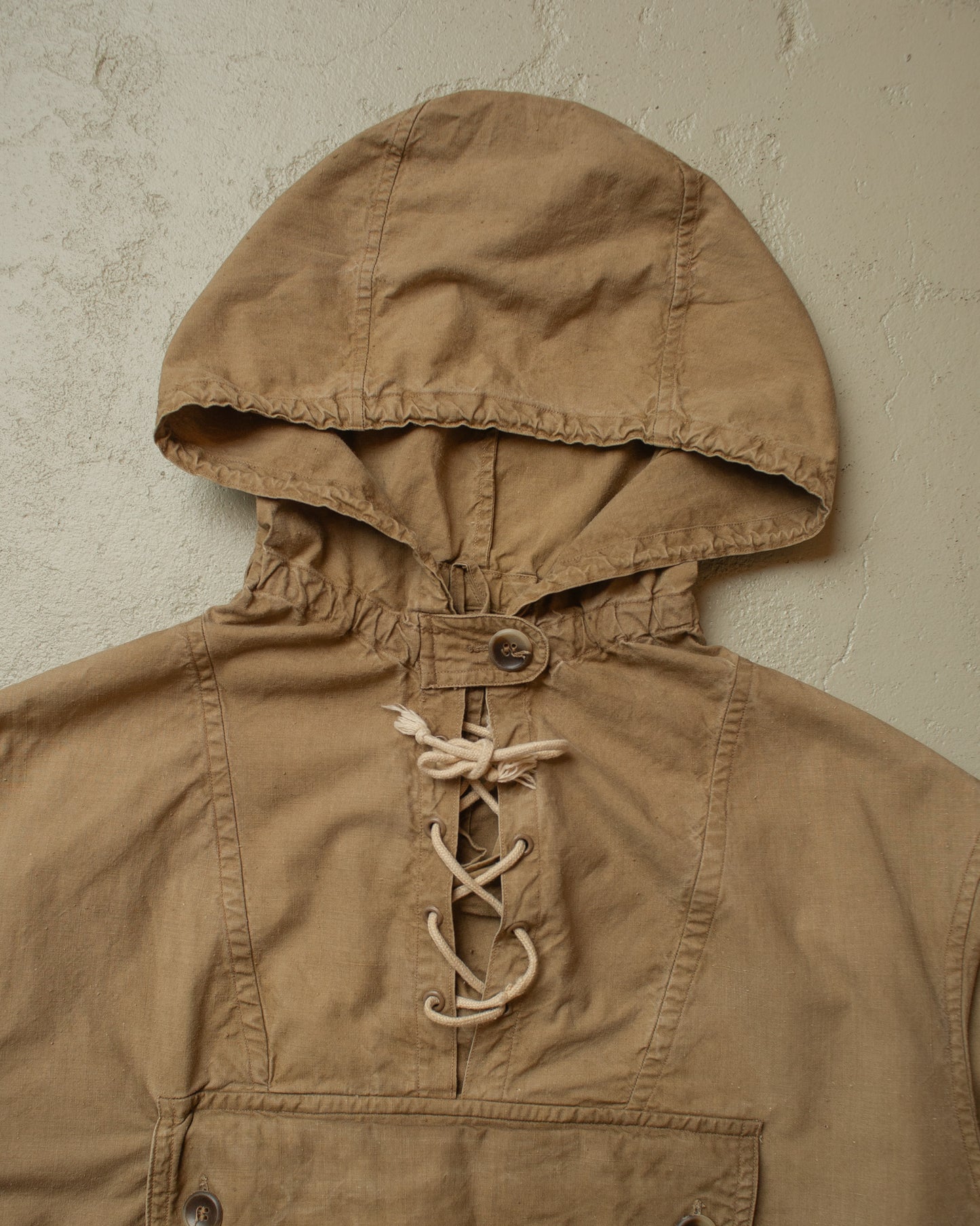 1950s/60s East European Smock brown - M