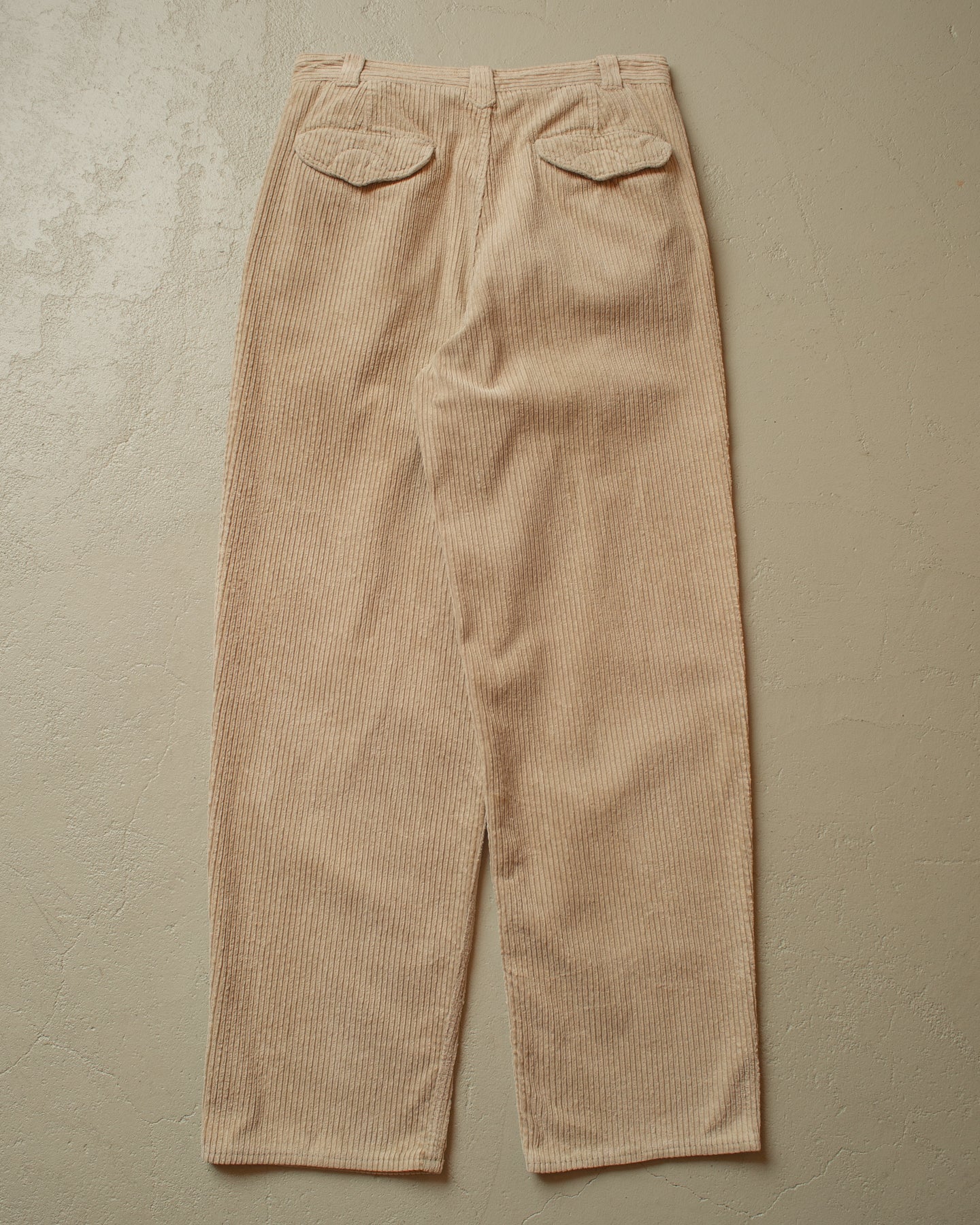 1980s Valentino Corduroy Pants beige - W31 L33