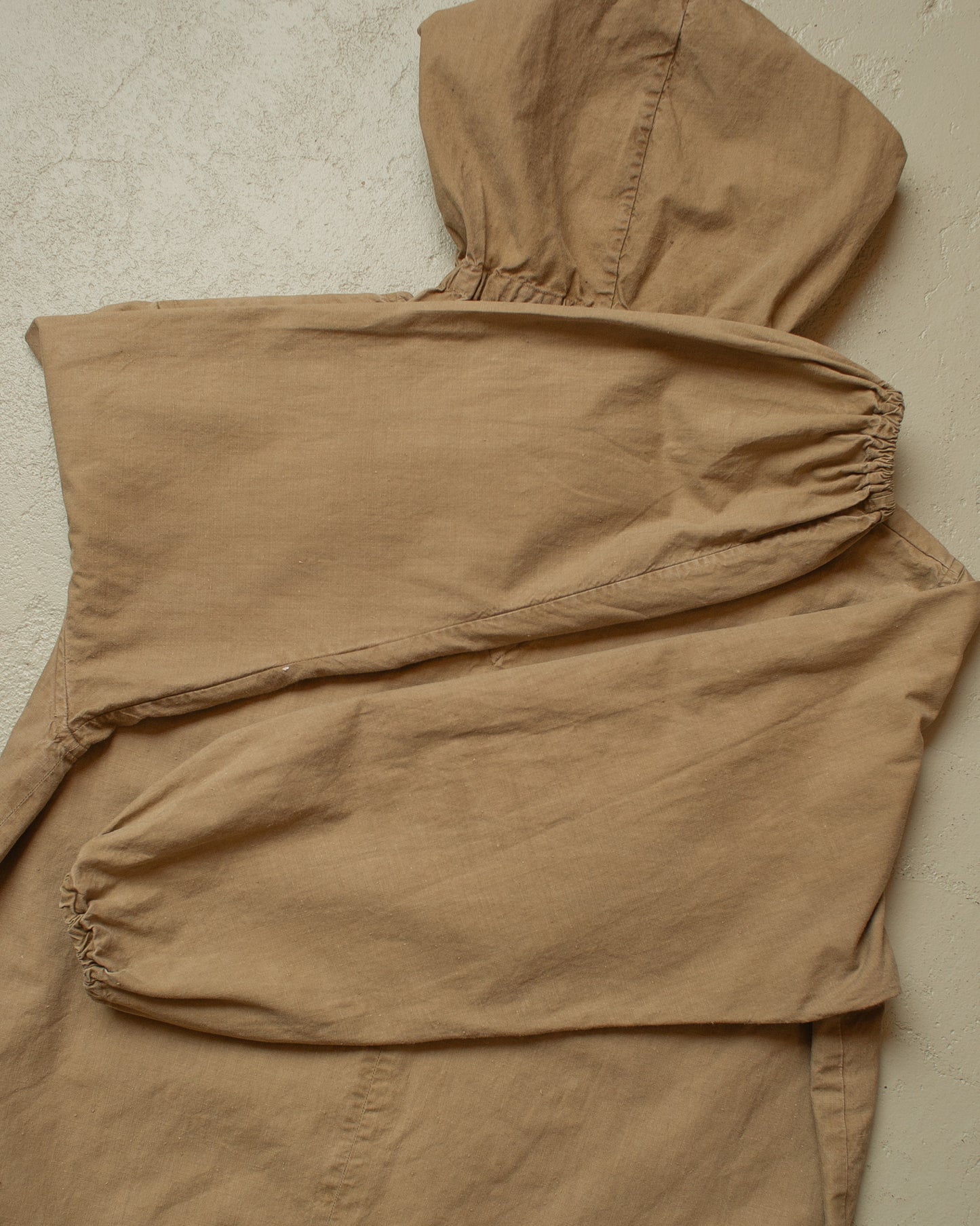 1950s/60s East European Smock brown - M