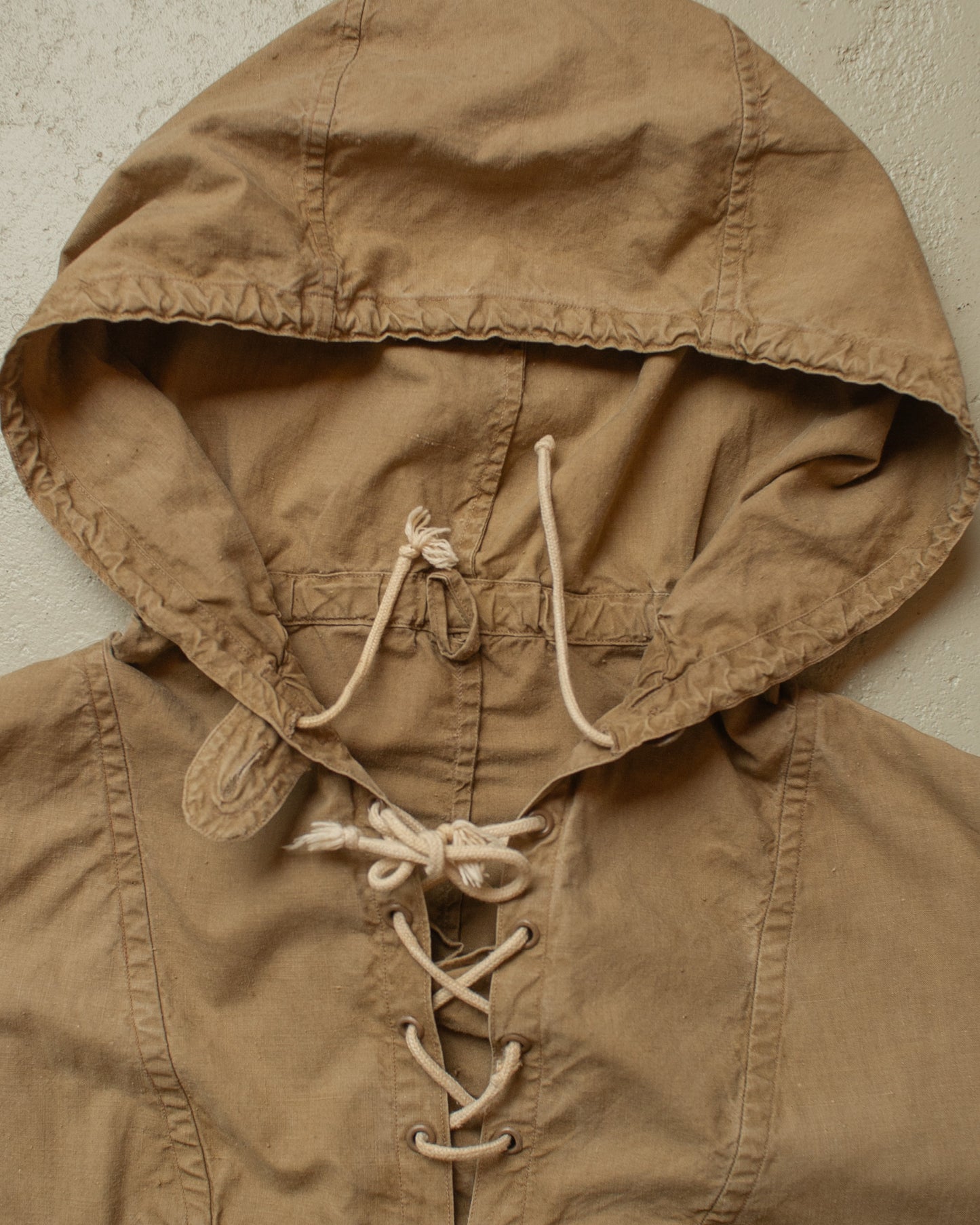 1950s/60s East European Smock brown - M
