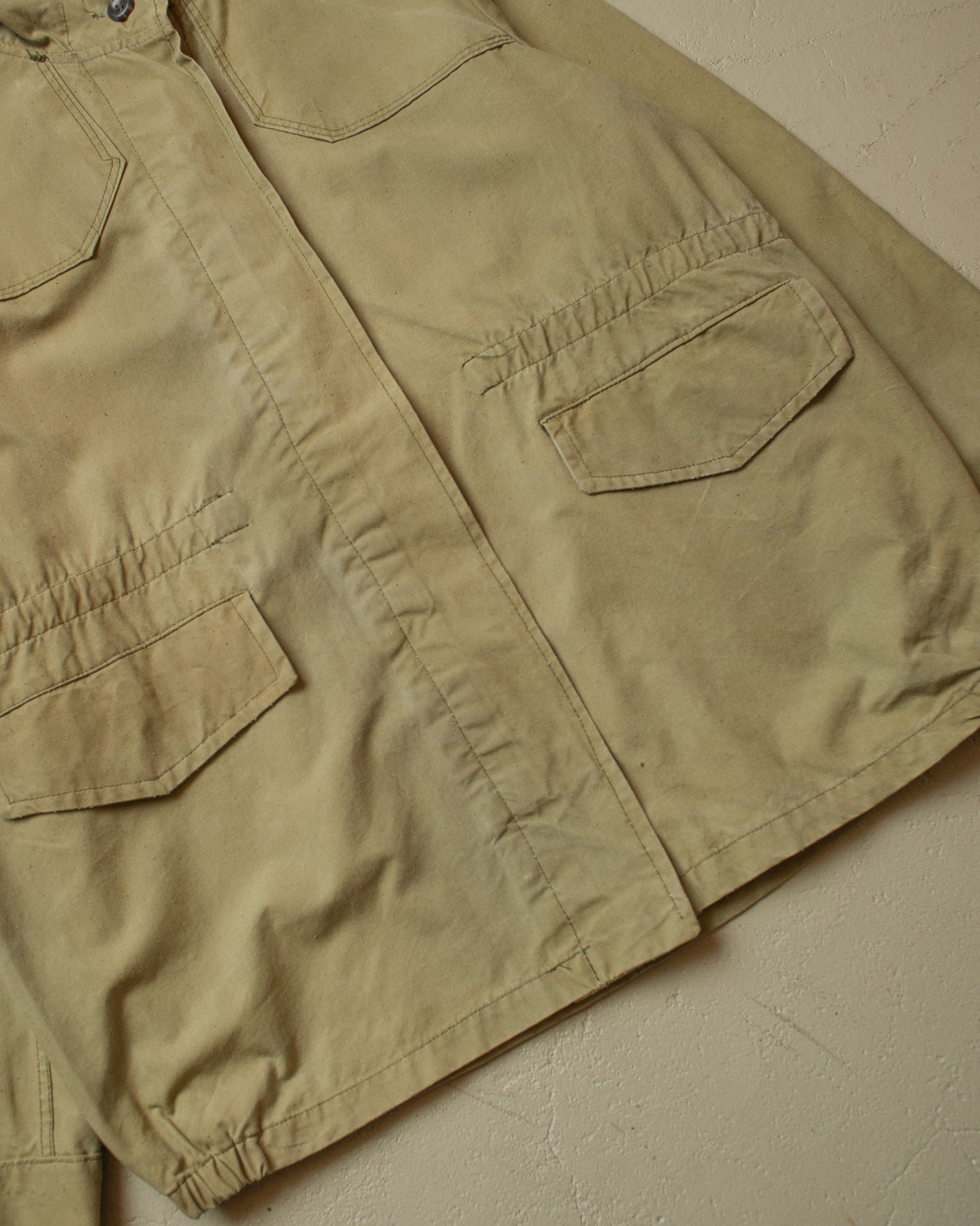 1960s/70s East European Hooded Jacket grey - L/XL